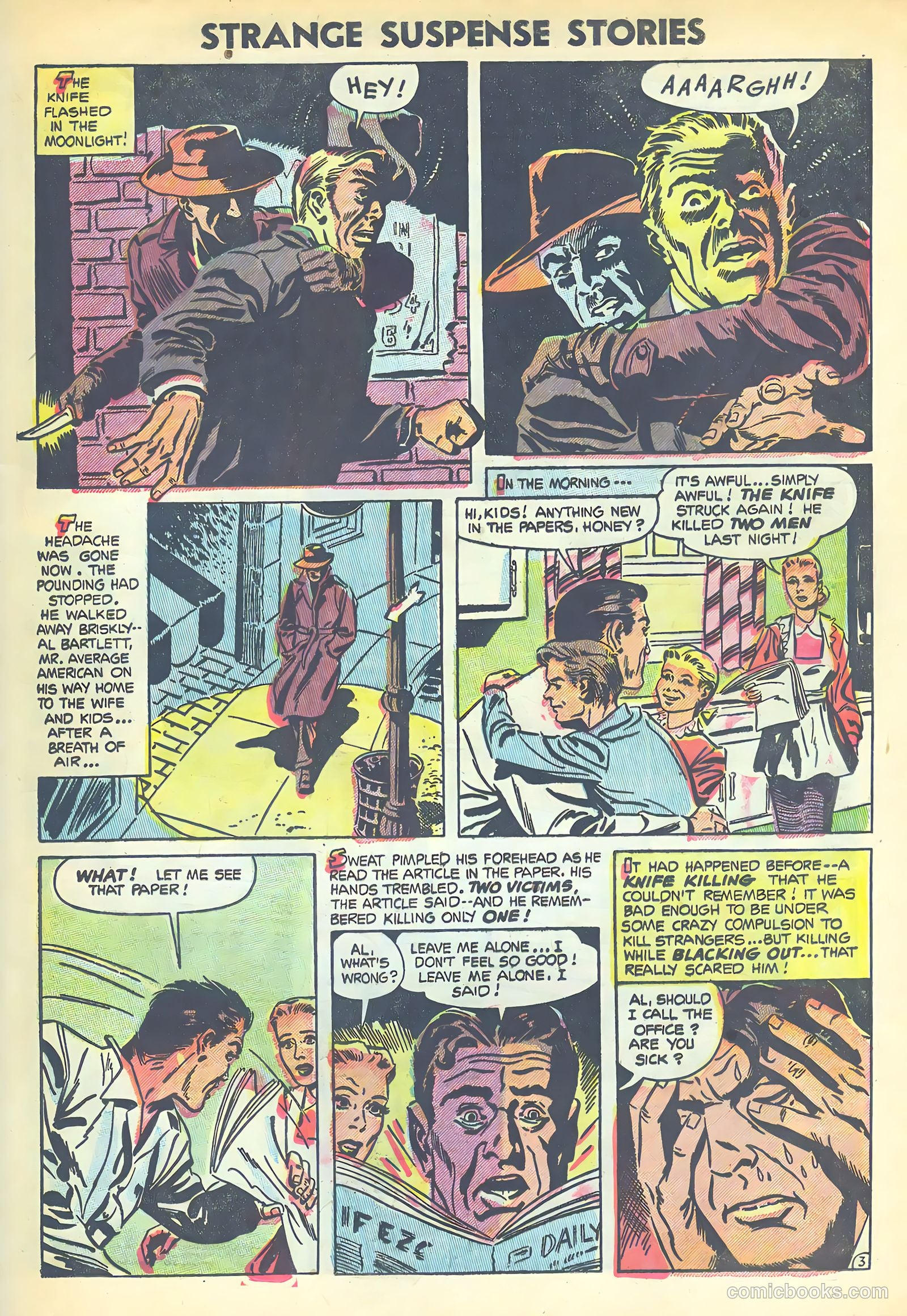 Strange Suspense Stories #19 — page 21 of 36