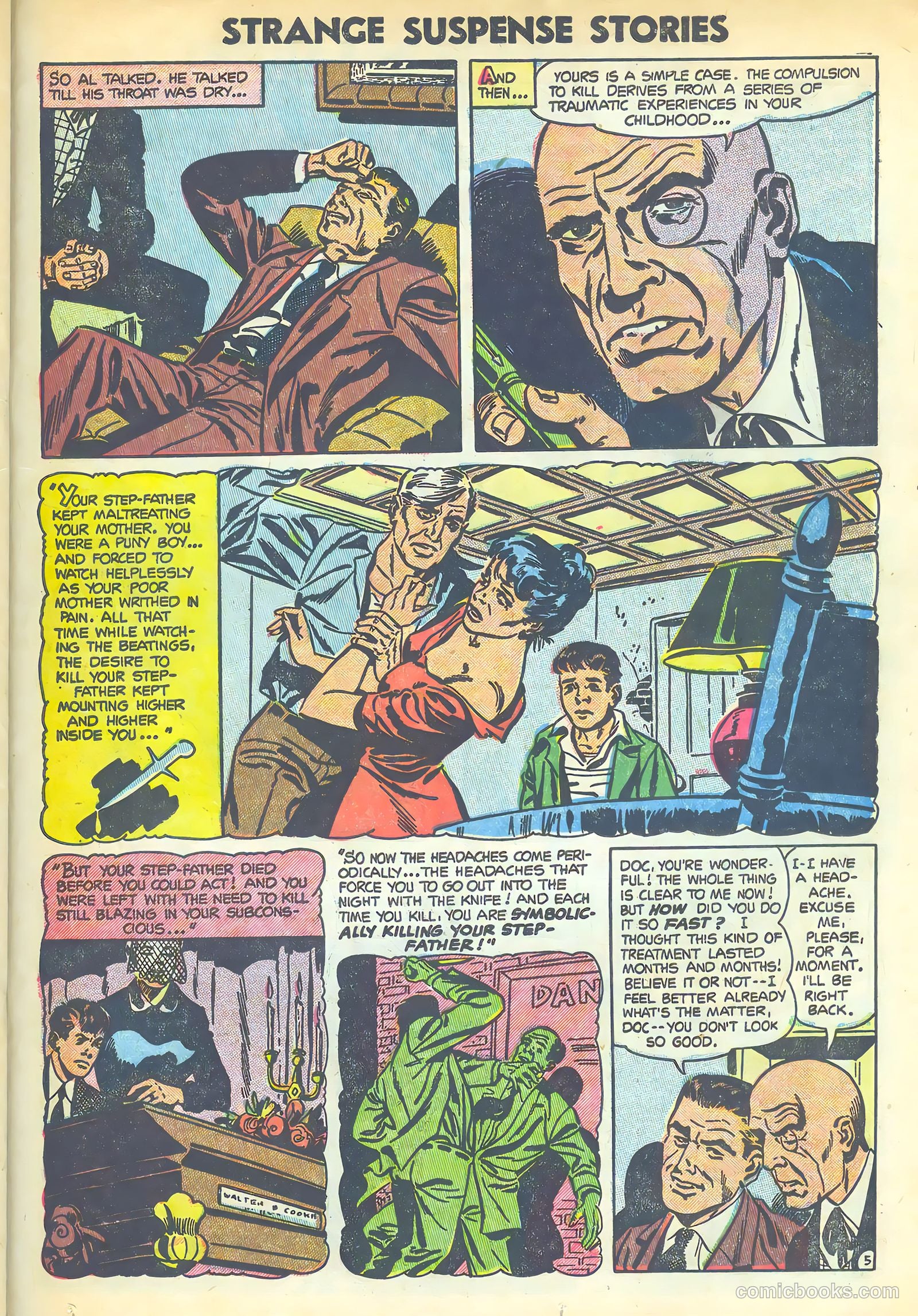 Strange Suspense Stories #19 — page 23 of 36
