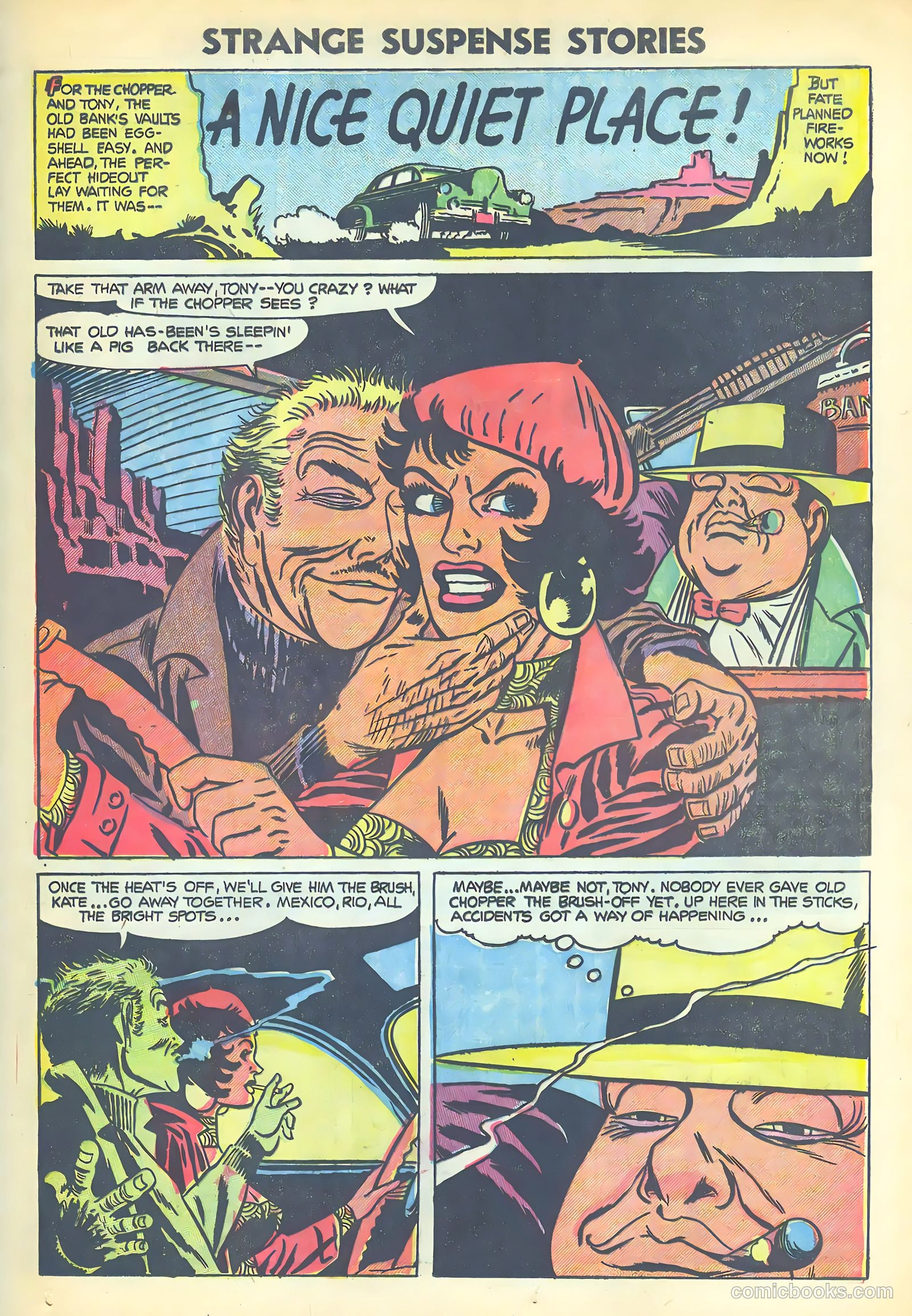 Strange Suspense Stories #19 — page 25 of 36