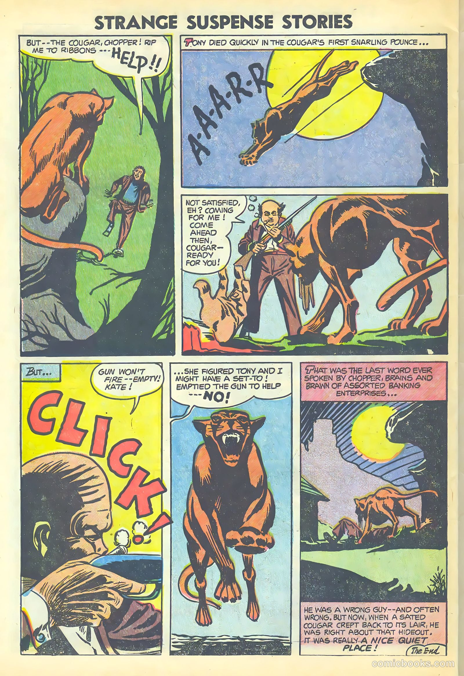Strange Suspense Stories #19 — page 30 of 36