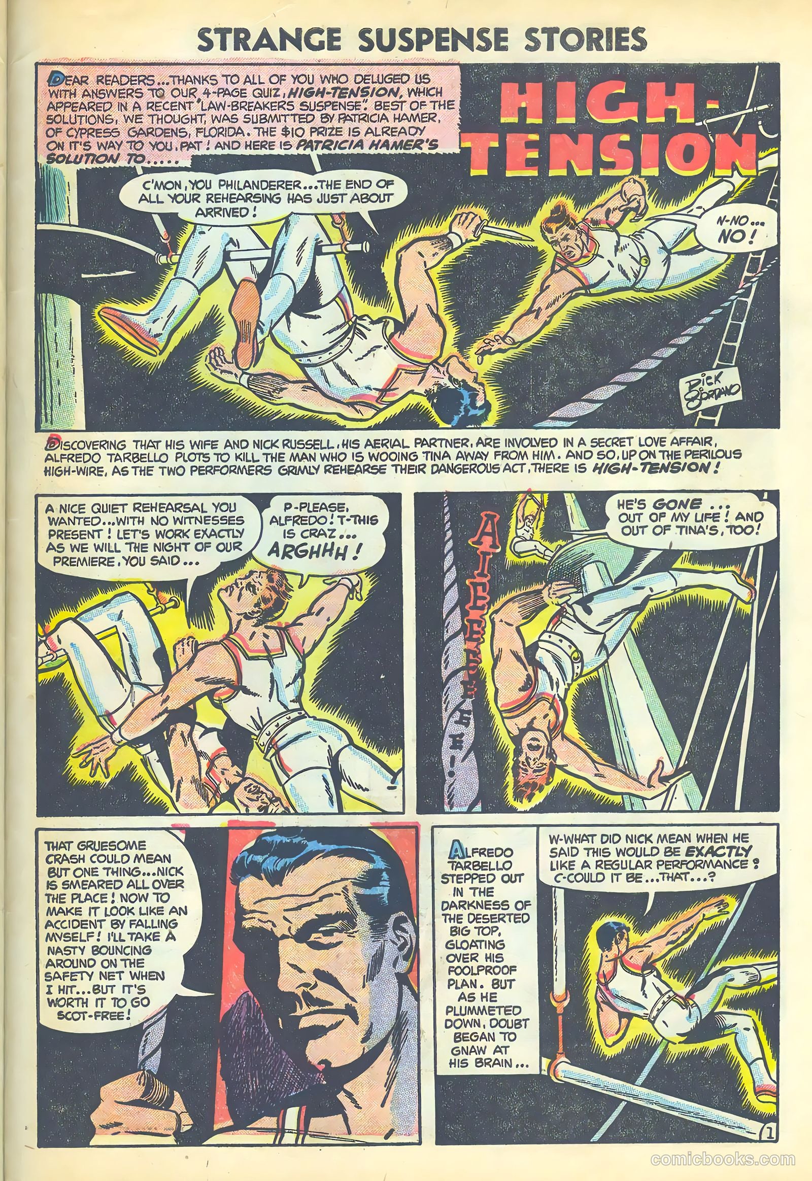 Strange Suspense Stories #19 — page 31 of 36
