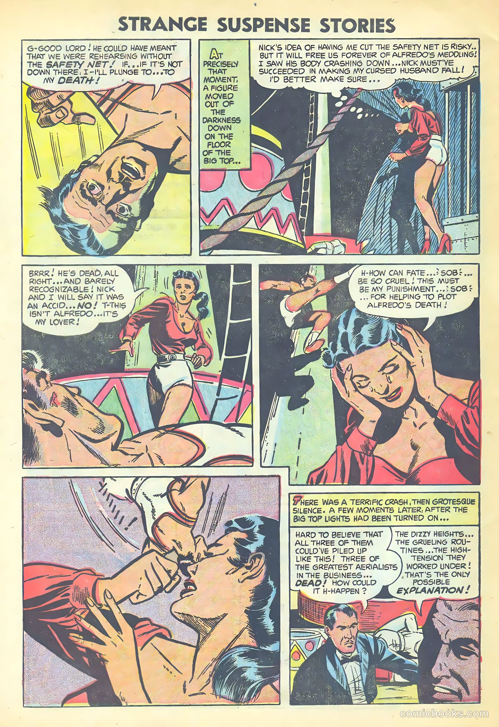 Strange Suspense Stories #19 — page 32 of 36
