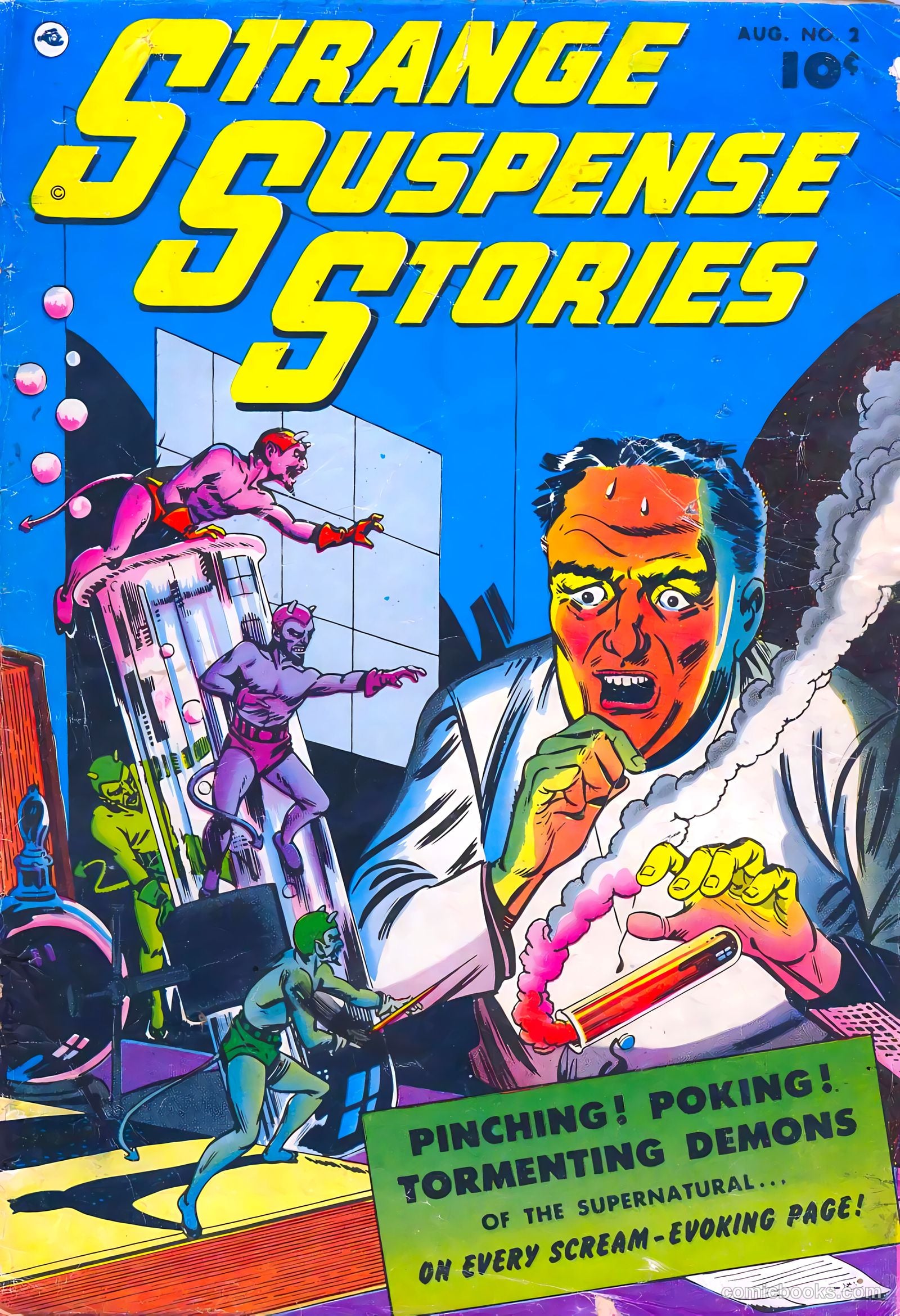 Strange Suspense Stories #2 — page 1 of 36