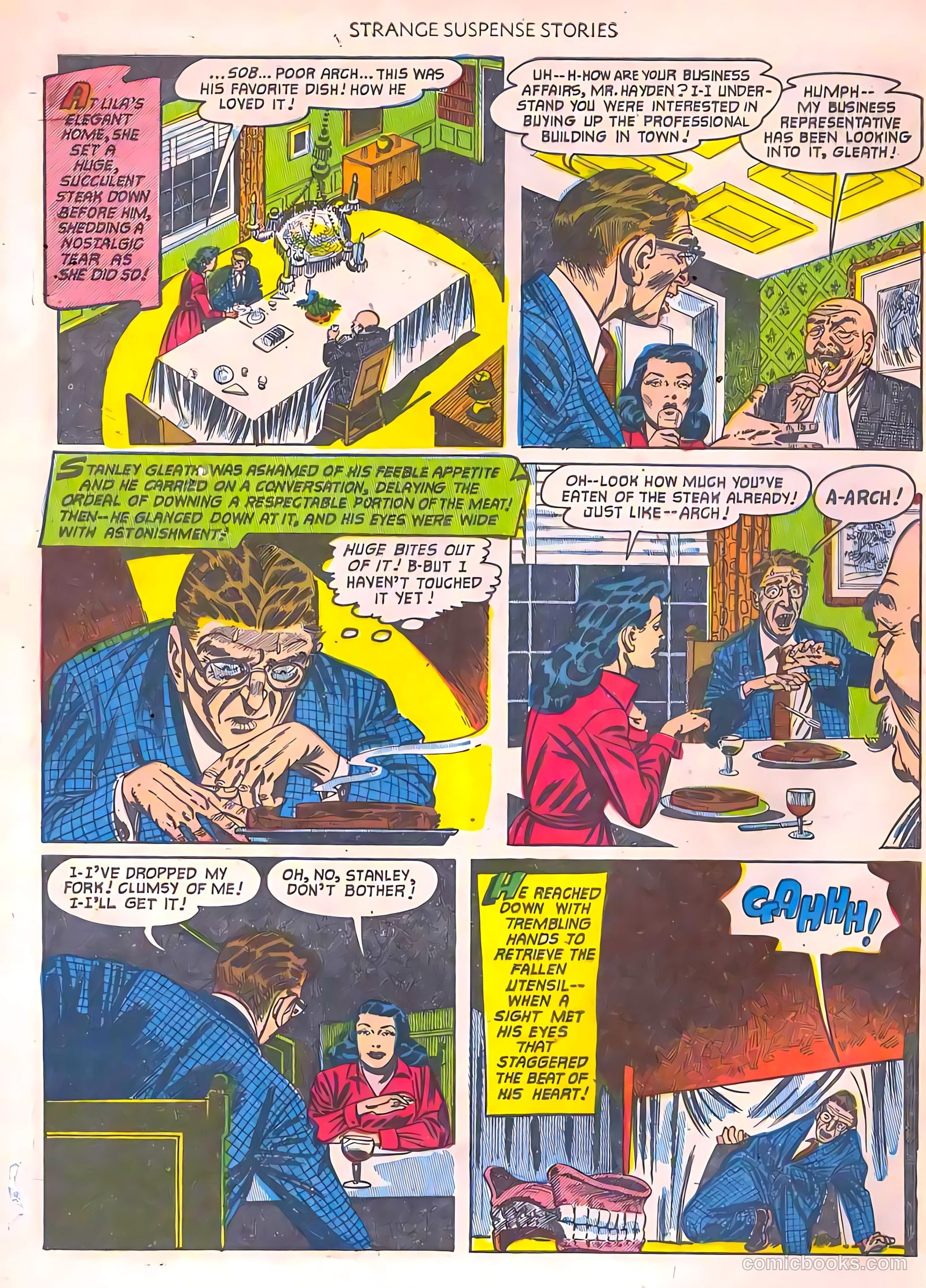 Strange Suspense Stories #2 — page 8 of 36