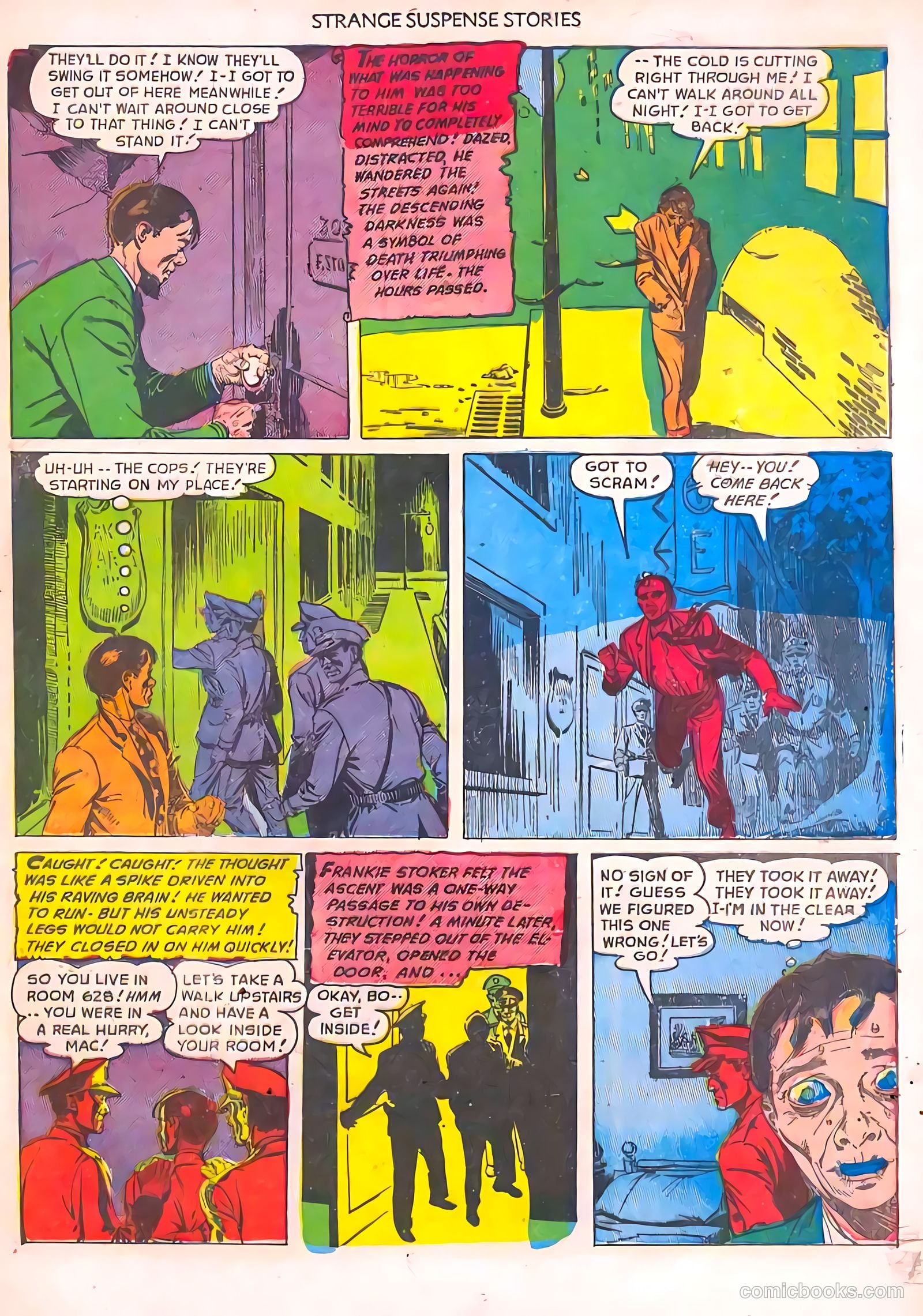 Strange Suspense Stories #2 — page 21 of 36