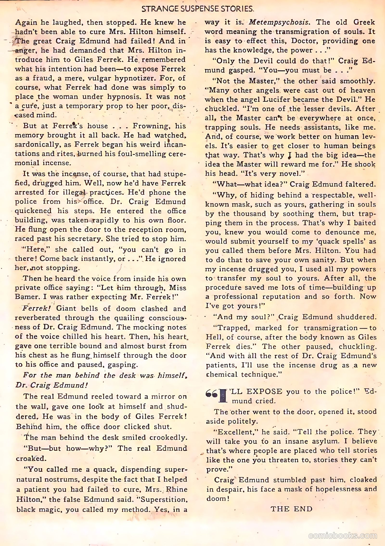 Strange Suspense Stories #2 — page 24 of 36