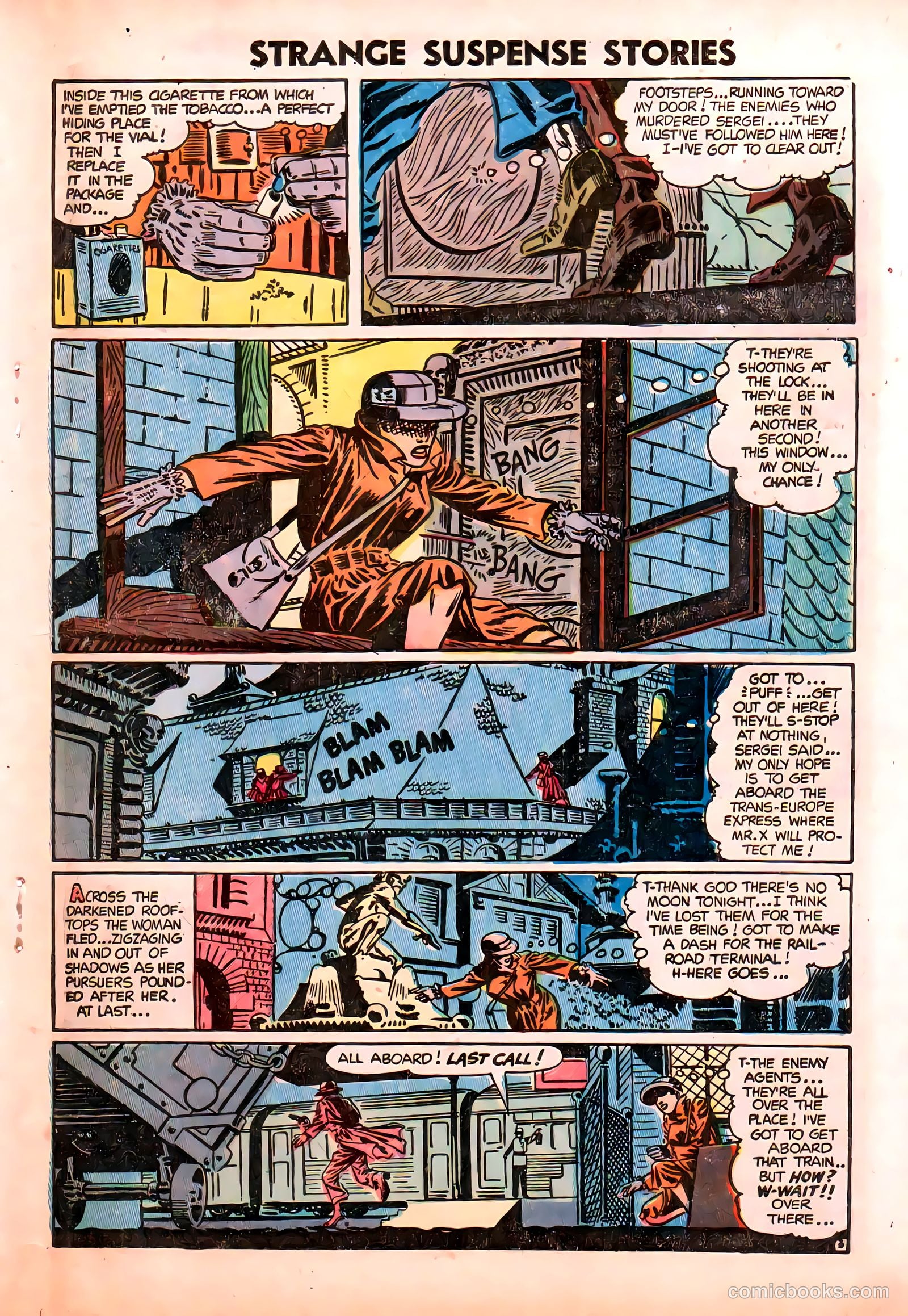 Strange Suspense Stories #20 — page 5 of 36