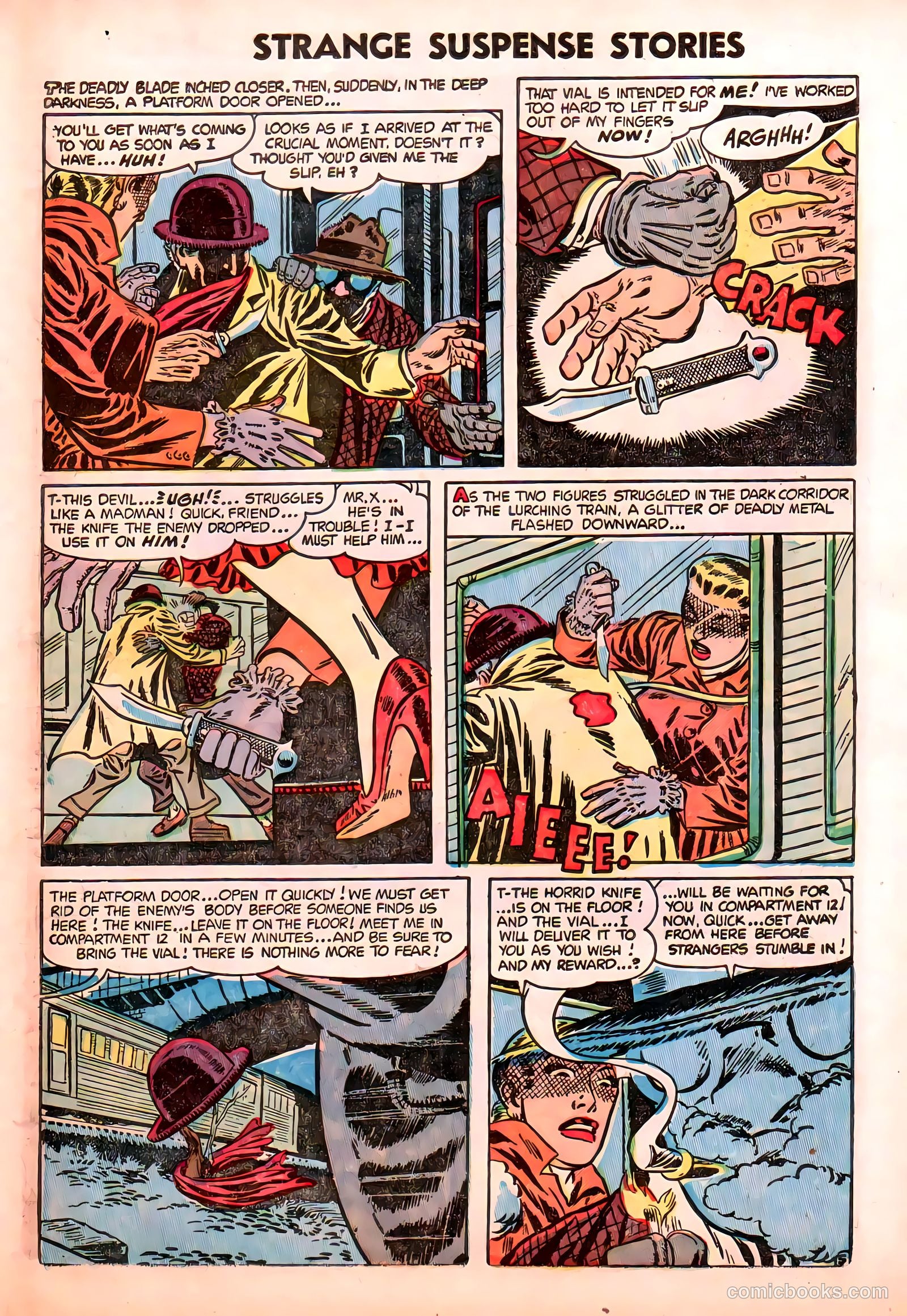 Strange Suspense Stories #20 — page 7 of 36