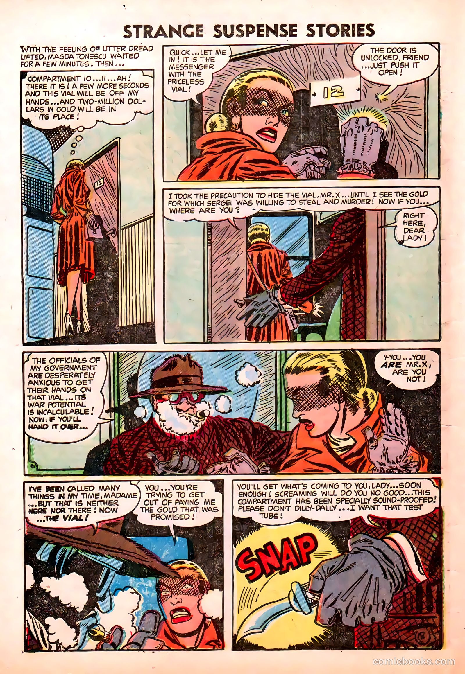 Strange Suspense Stories #20 — page 8 of 36