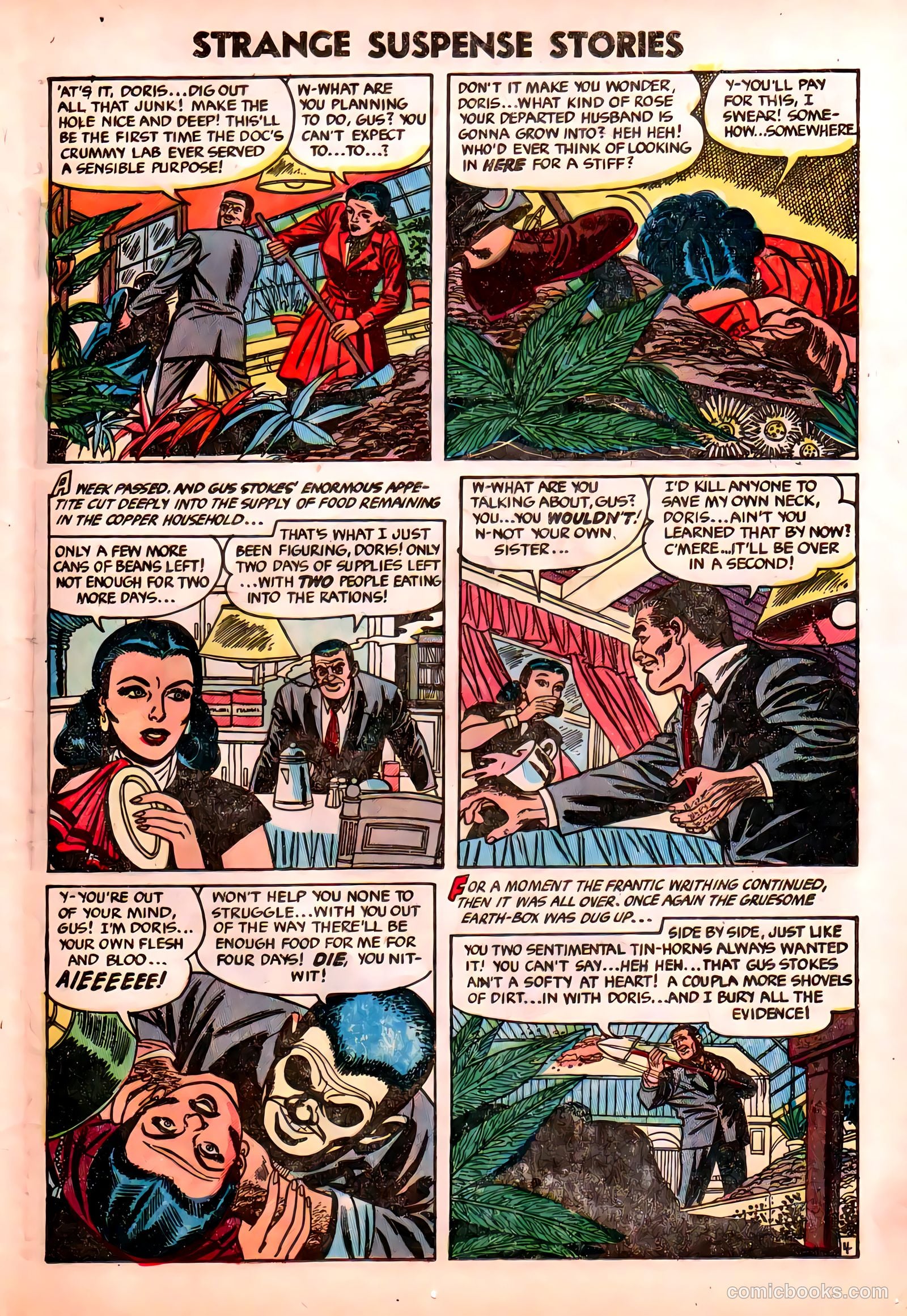 Strange Suspense Stories #20 — page 13 of 36