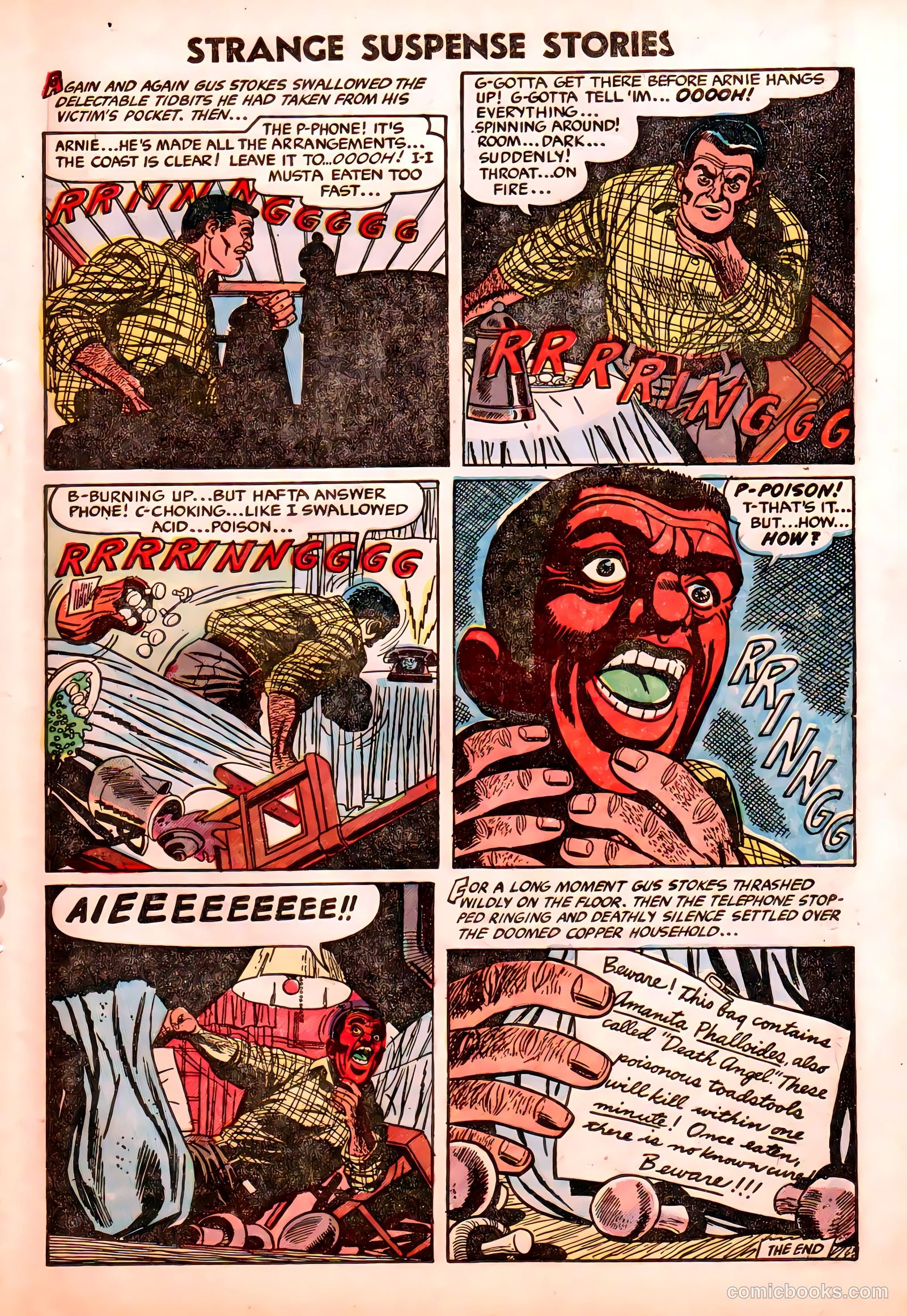 Strange Suspense Stories #20 — page 15 of 36