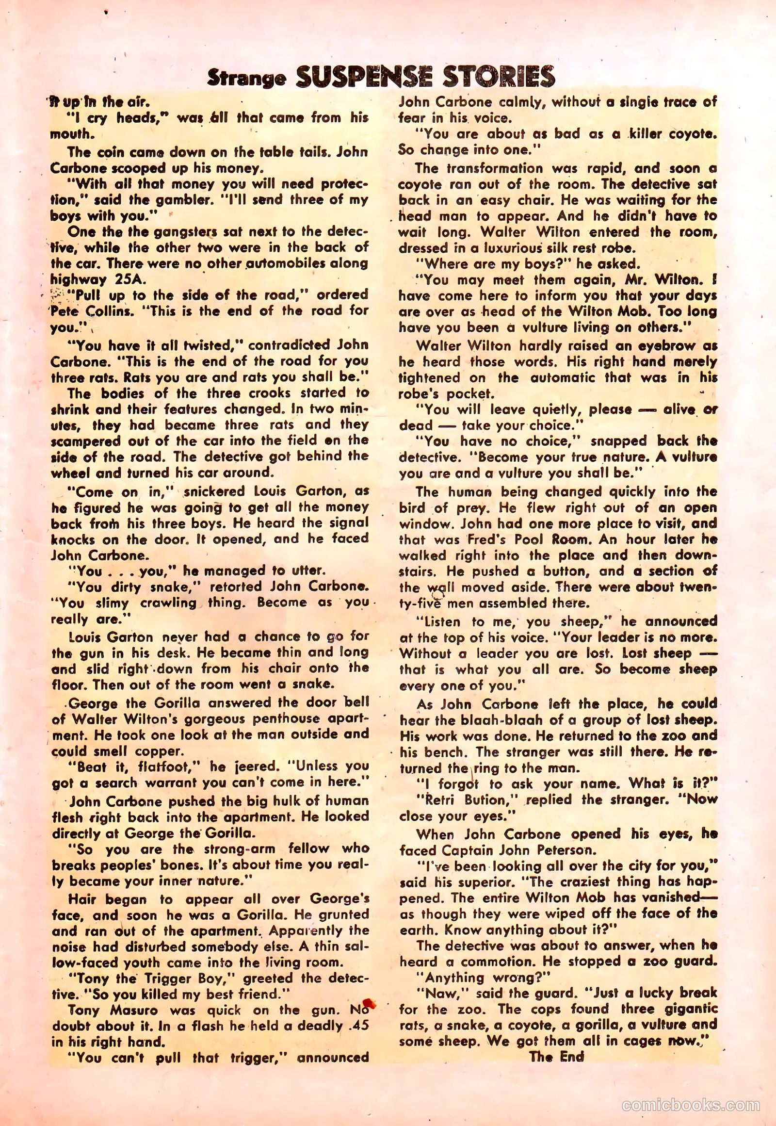 Strange Suspense Stories #20 — page 17 of 36