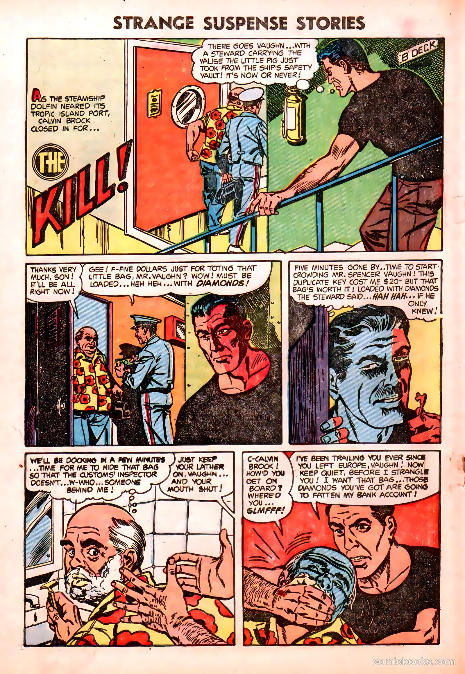 Strange Suspense Stories #20 — page 18 of 36