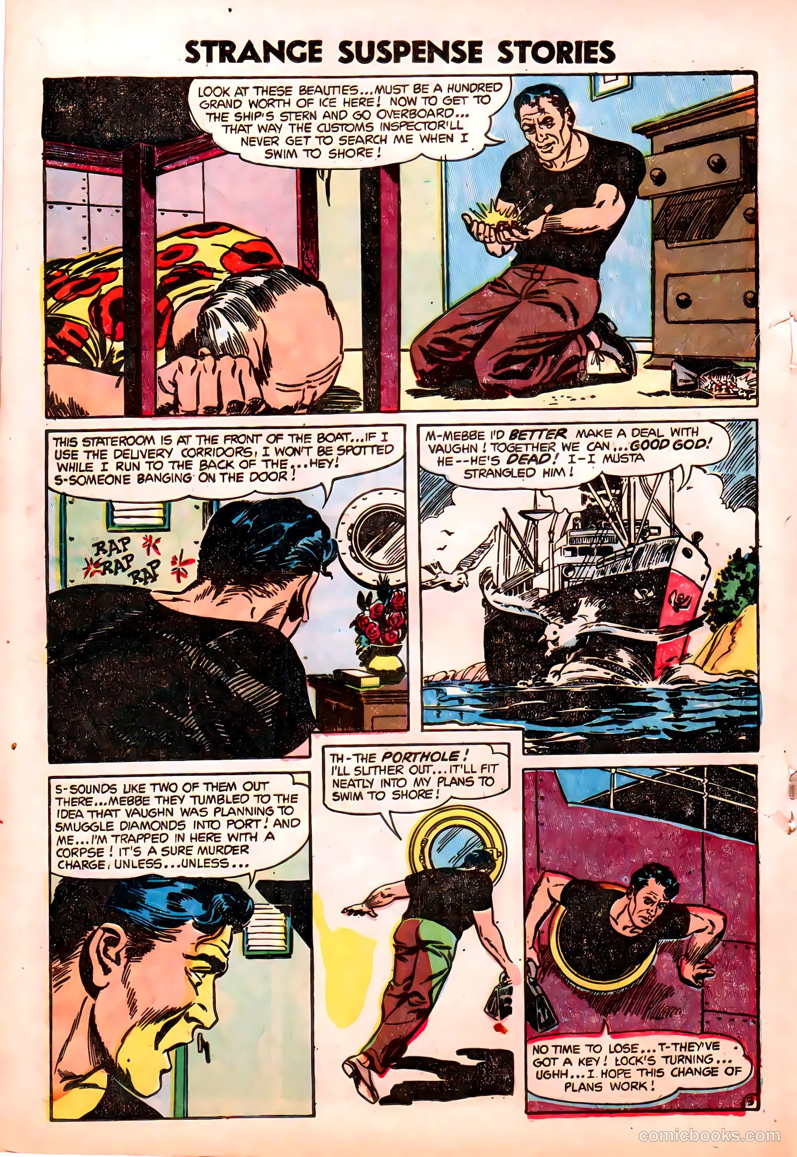 Strange Suspense Stories #20 — page 20 of 36