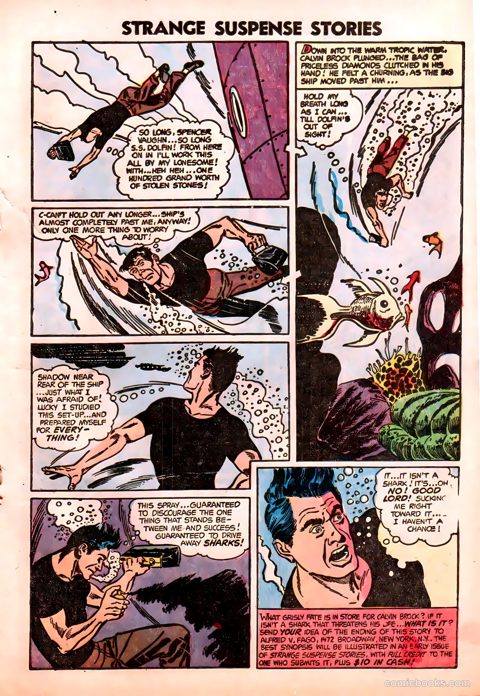 Strange Suspense Stories #20 — page 21 of 36