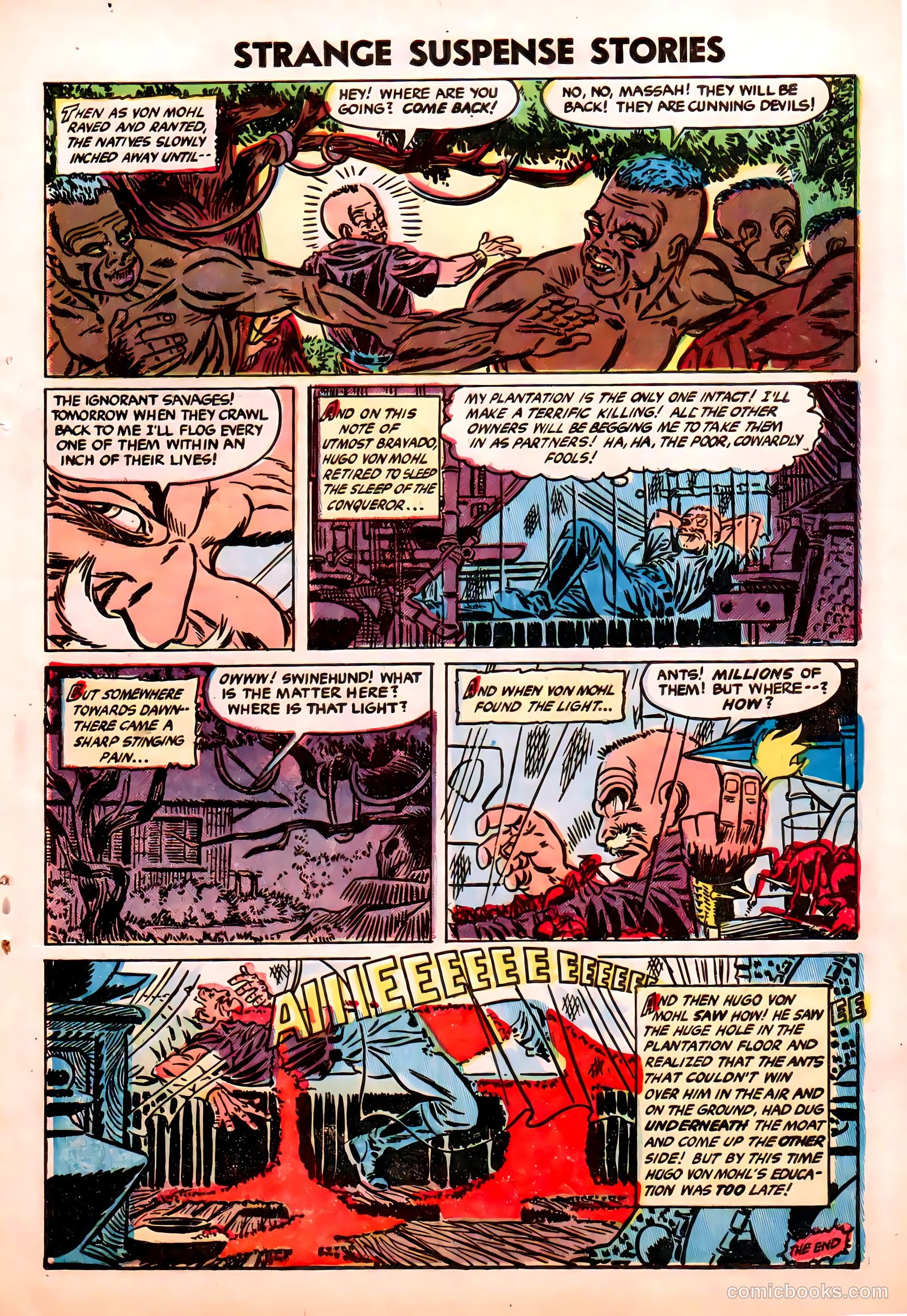 Strange Suspense Stories #20 — page 29 of 36