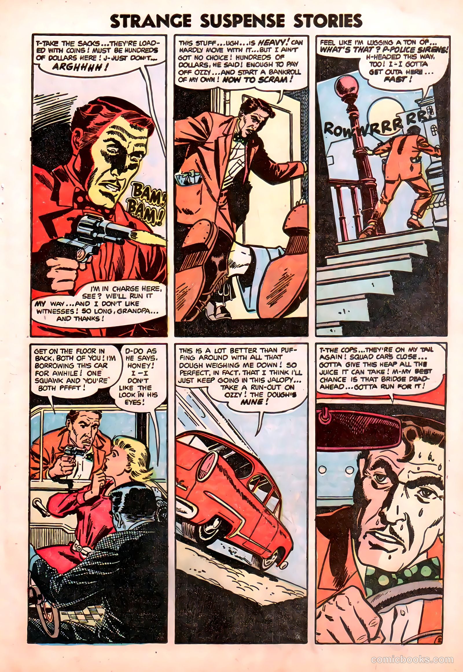 Strange Suspense Stories #20 — page 31 of 36