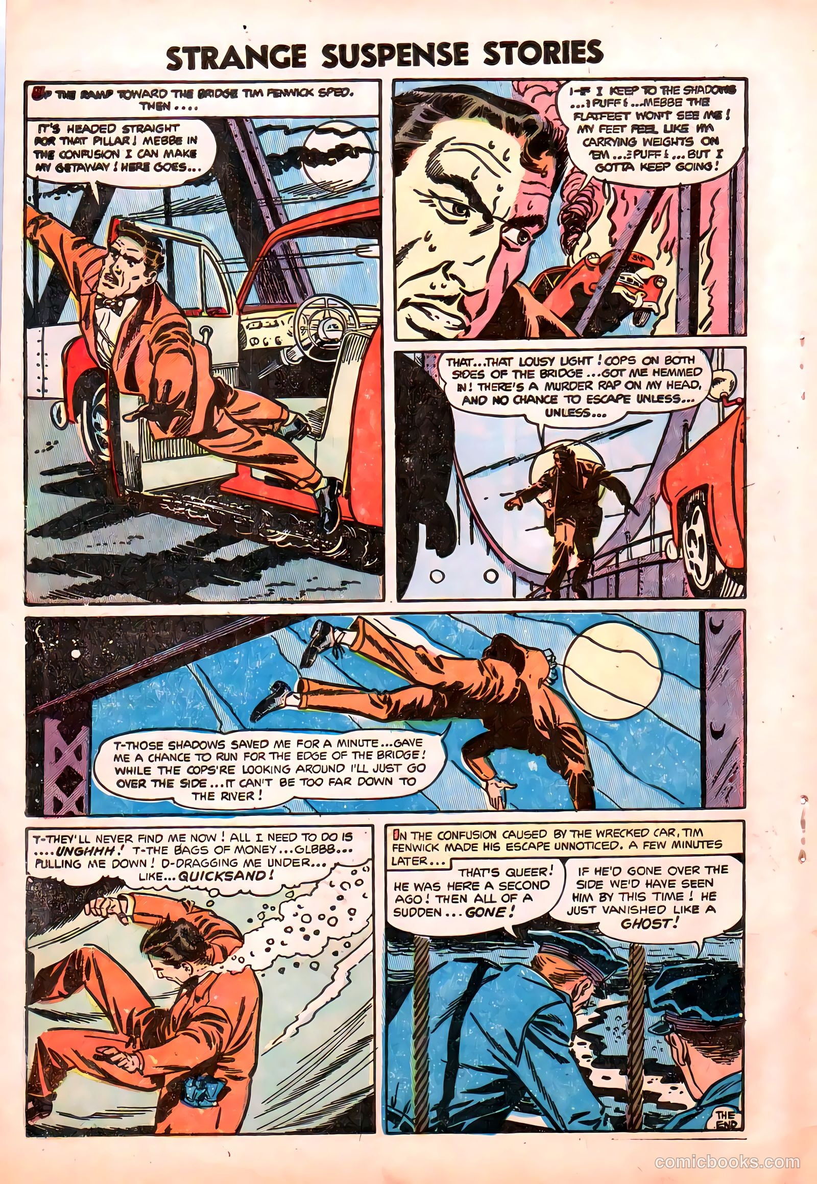 Strange Suspense Stories #20 — page 32 of 36