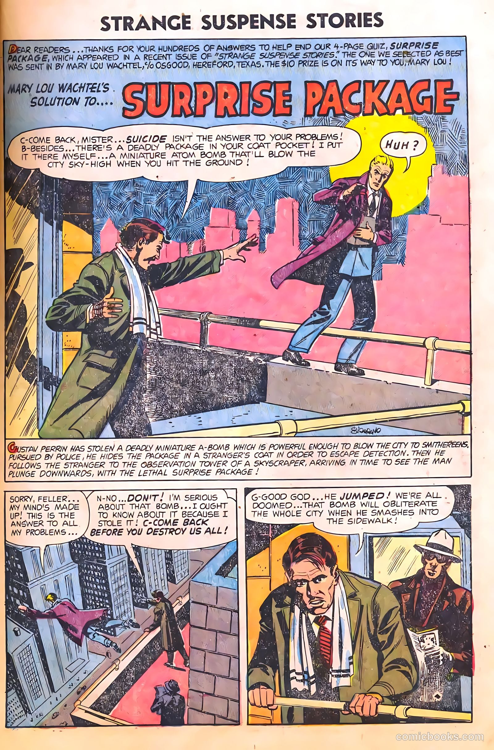 Strange Suspense Stories #21 — page 15 of 36
