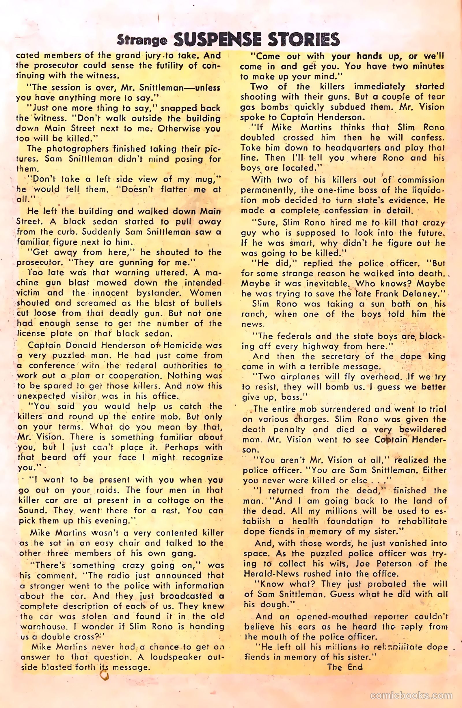 Strange Suspense Stories #21 — page 18 of 36