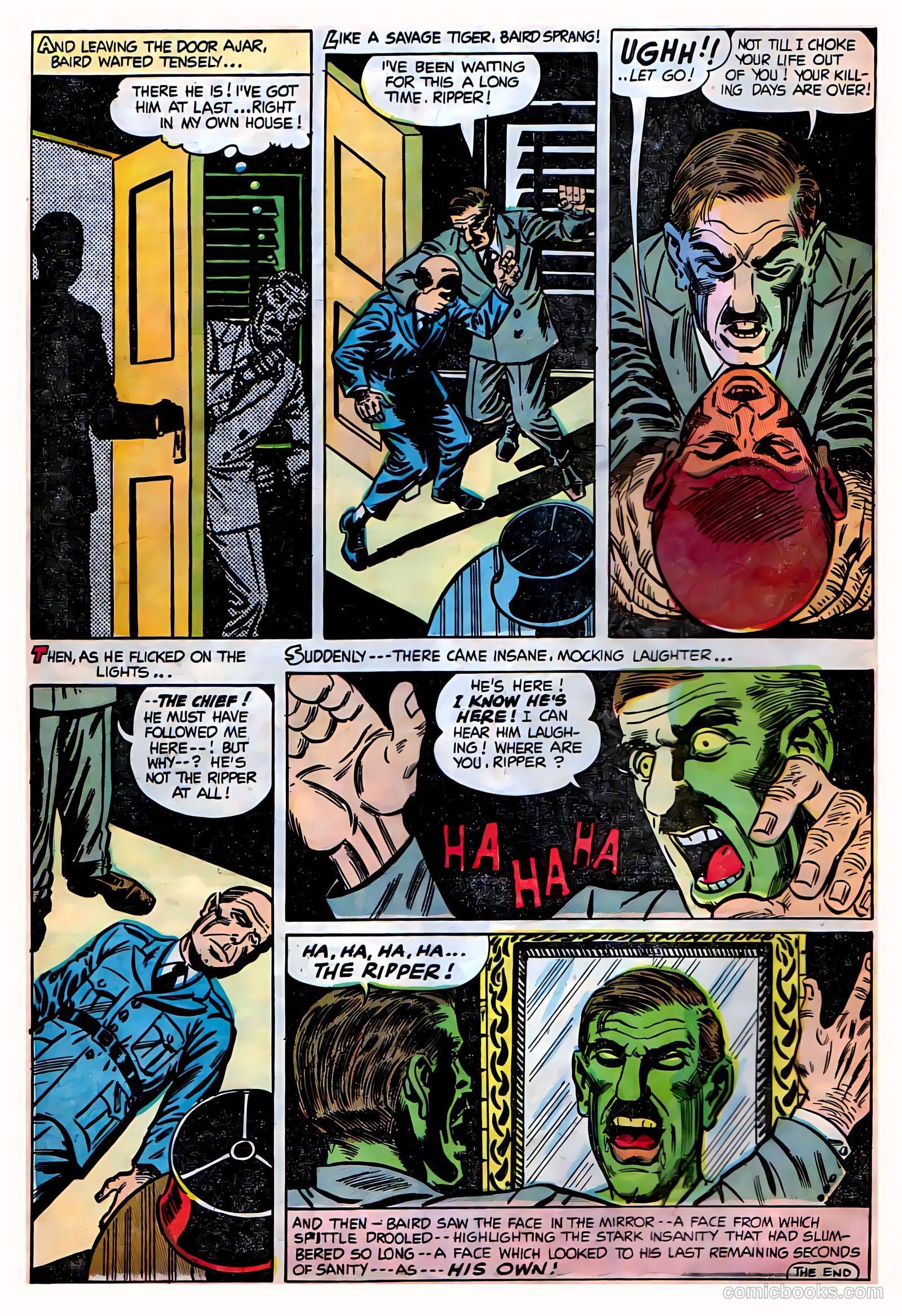 Strange Suspense Stories #21 — page 28 of 36