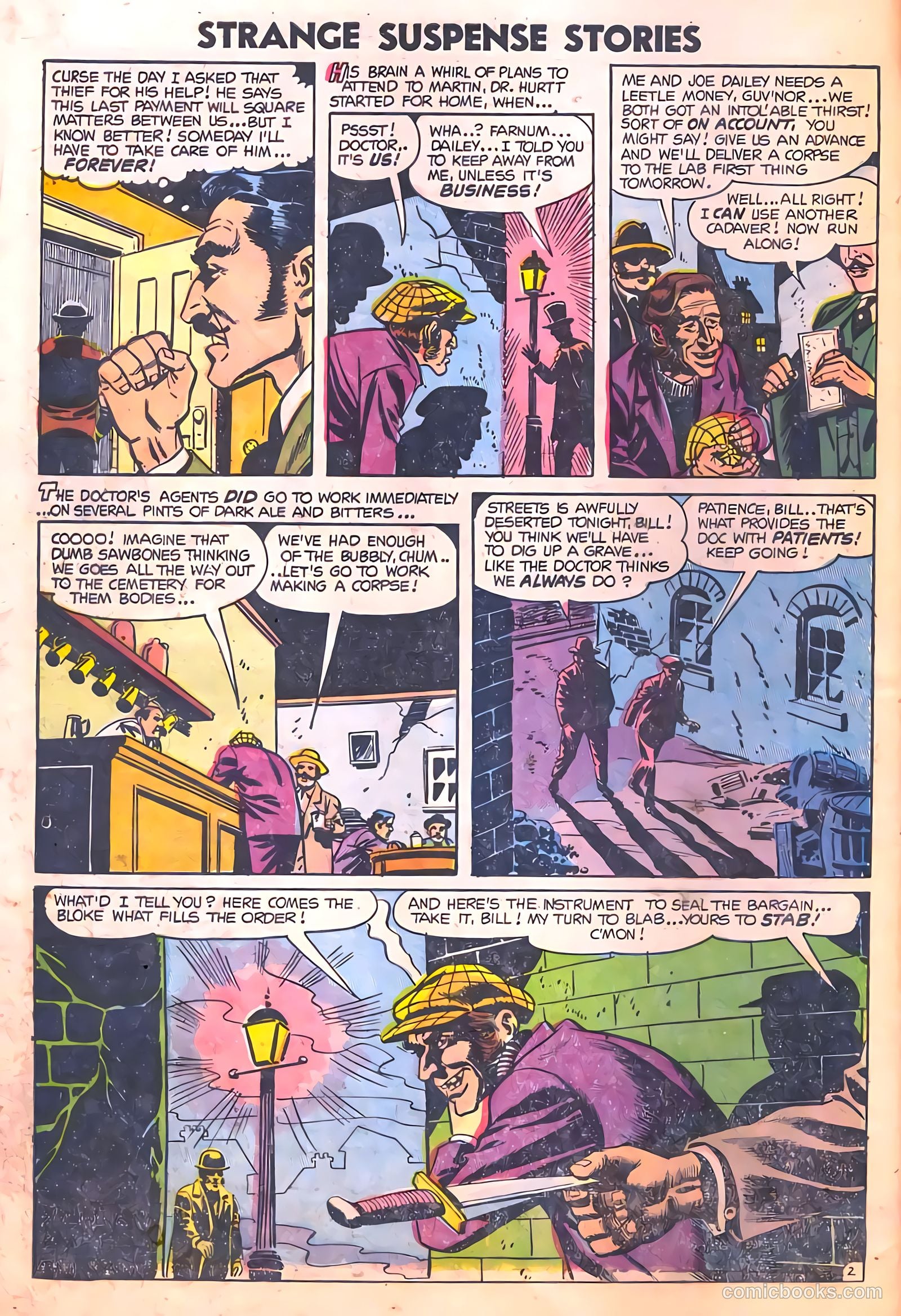 Strange Suspense Stories #21 — page 30 of 36