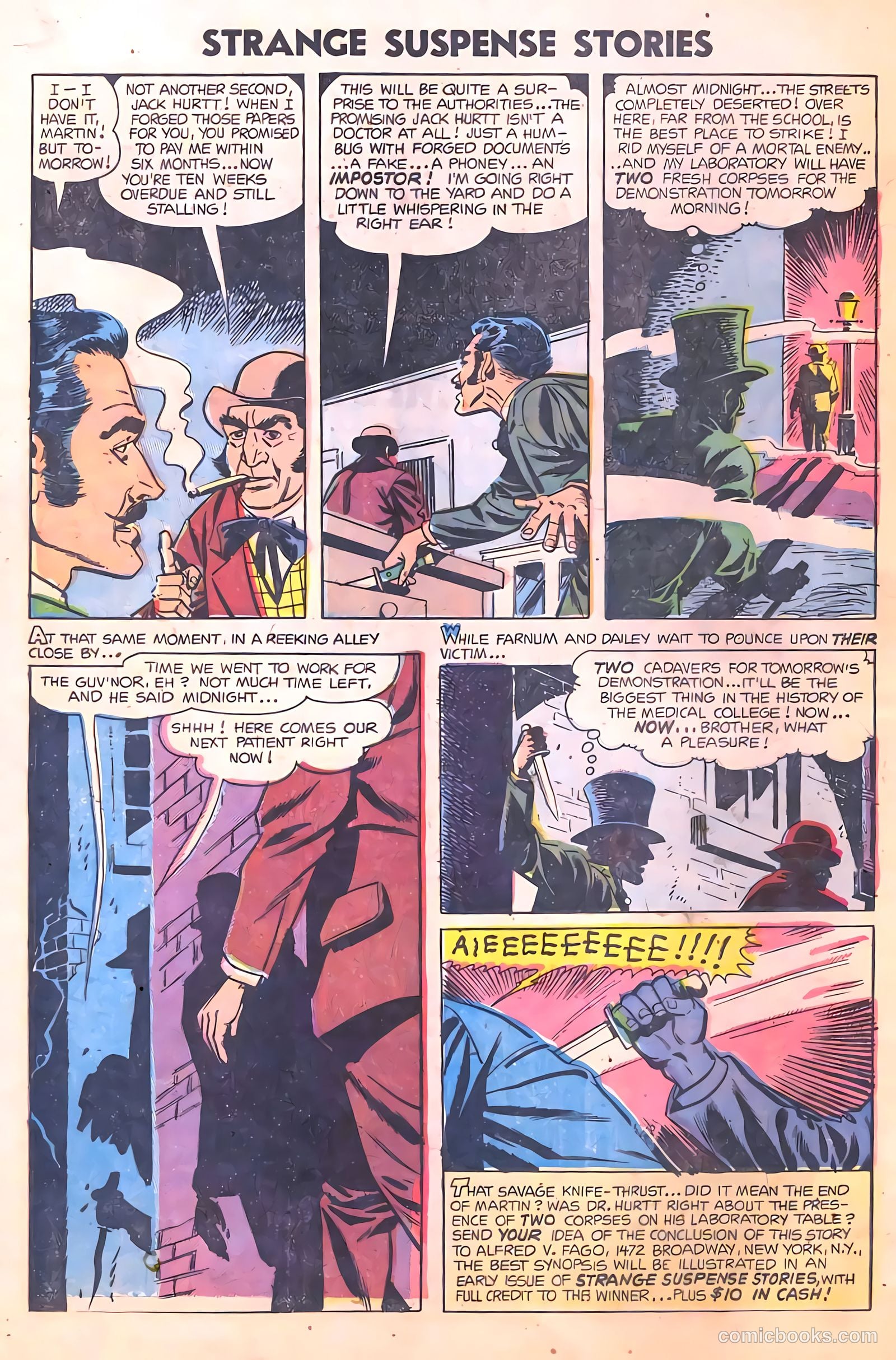 Strange Suspense Stories #21 — page 32 of 36