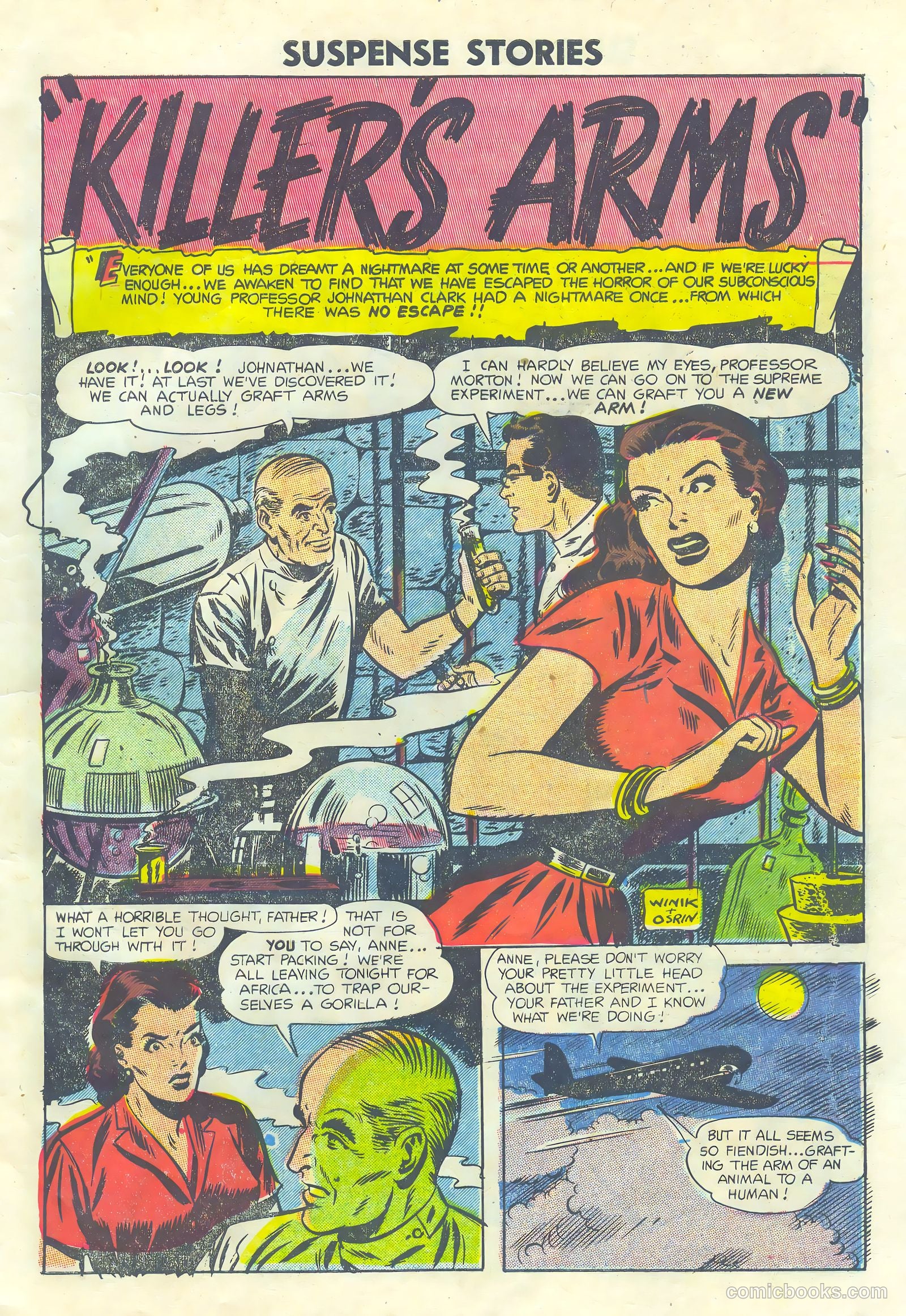 Strange Suspense Stories #22 — page 3 of 36