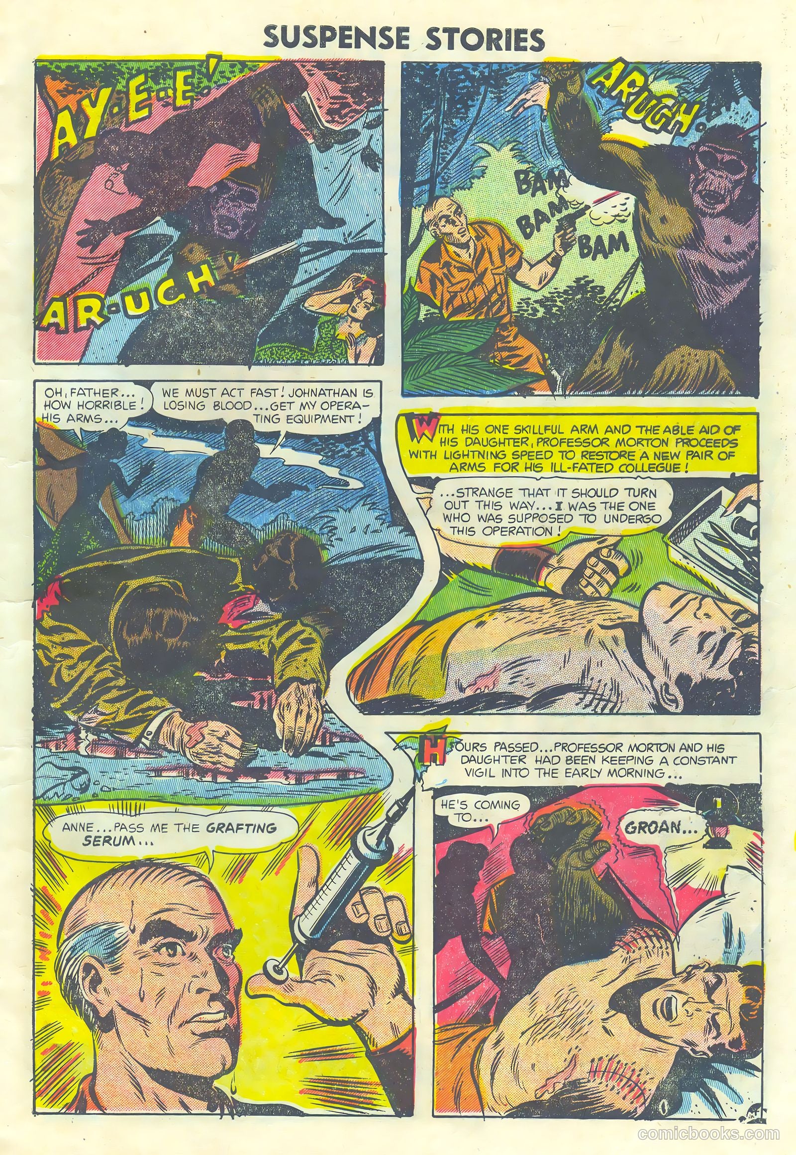 Strange Suspense Stories #22 — page 7 of 36