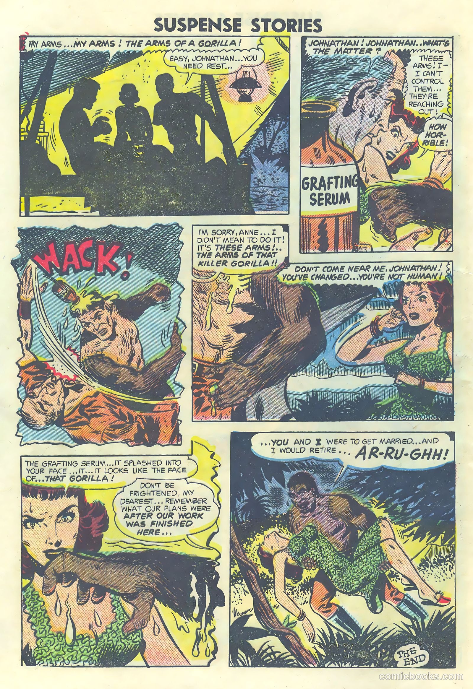 Strange Suspense Stories #22 — page 8 of 36