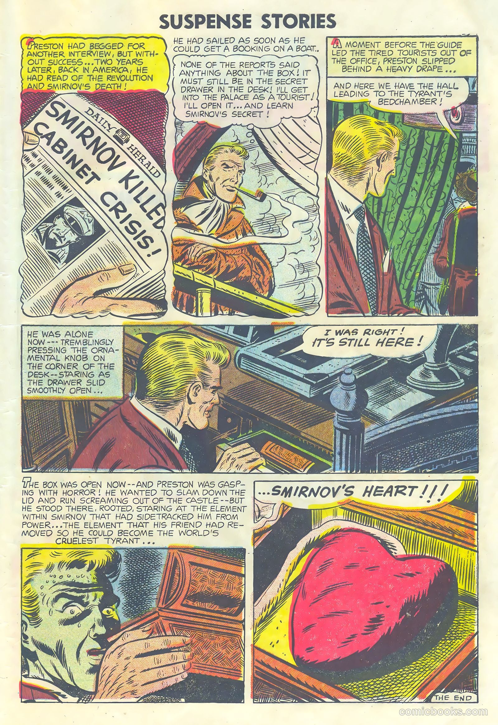 Strange Suspense Stories #22 — page 33 of 36