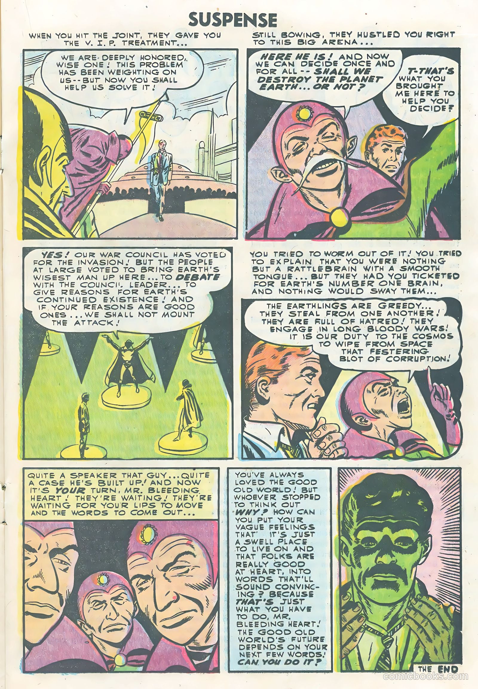 Strange Suspense Stories #27 — page 17 of 36