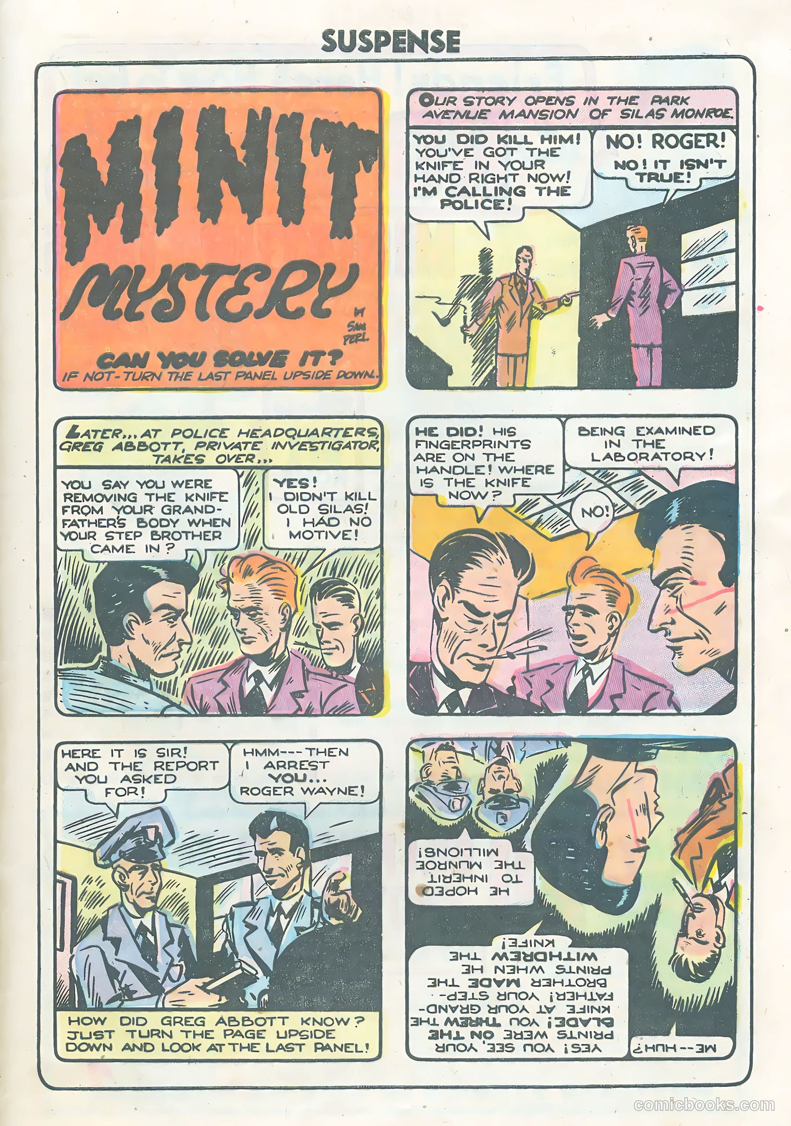 Strange Suspense Stories #27 — page 33 of 36