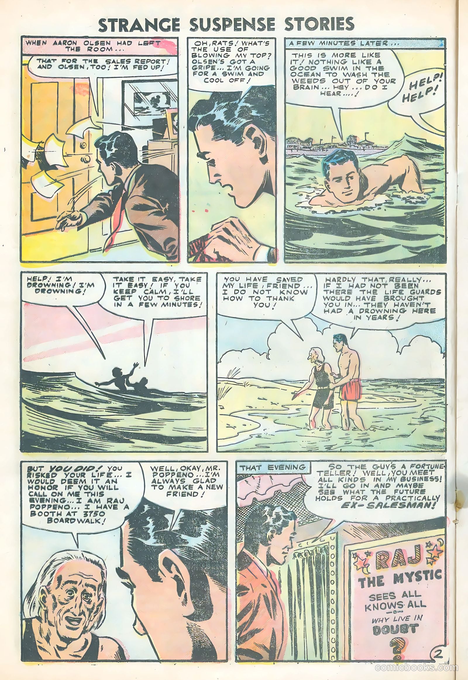 Strange Suspense Stories #28 — page 16 of 36