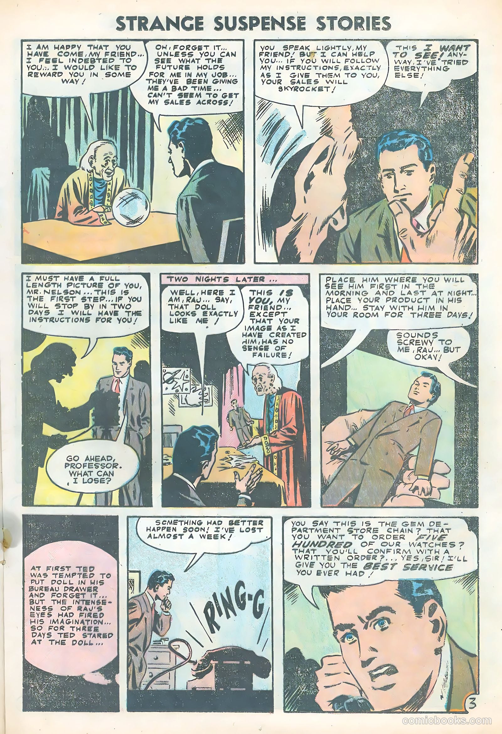 Strange Suspense Stories #28 — page 17 of 36