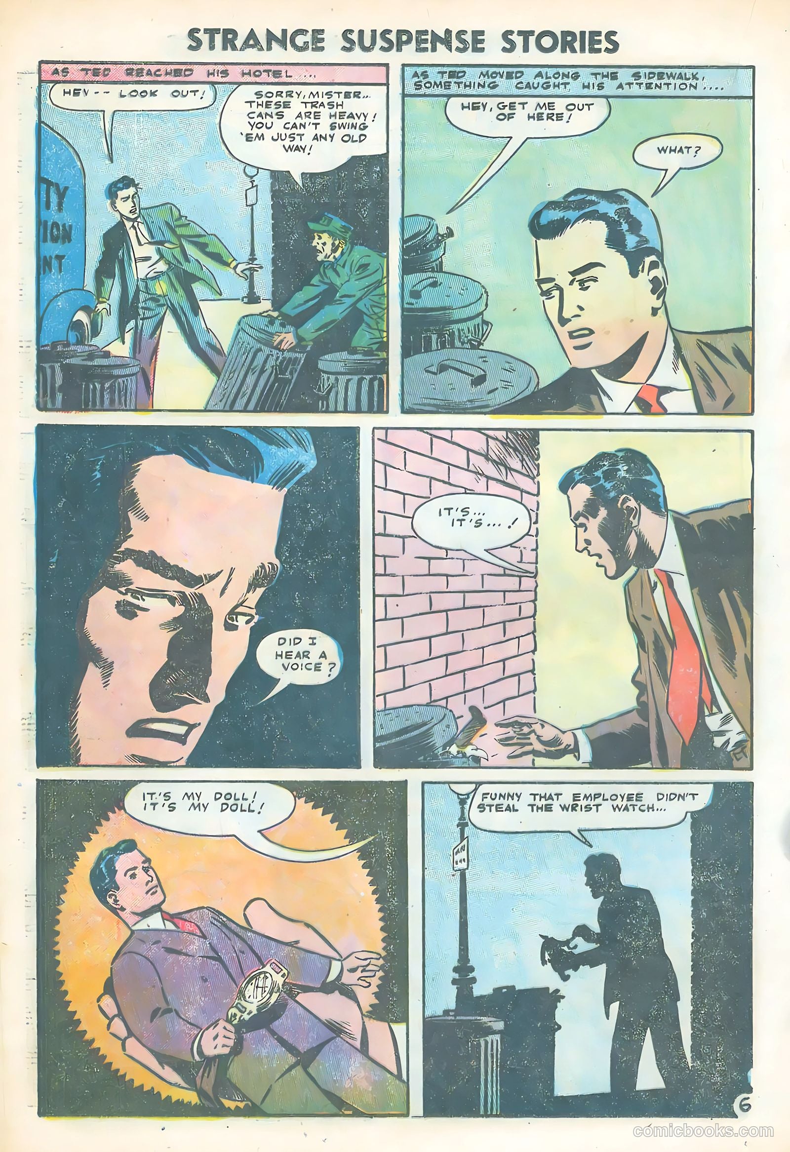 Strange Suspense Stories #28 — page 20 of 36
