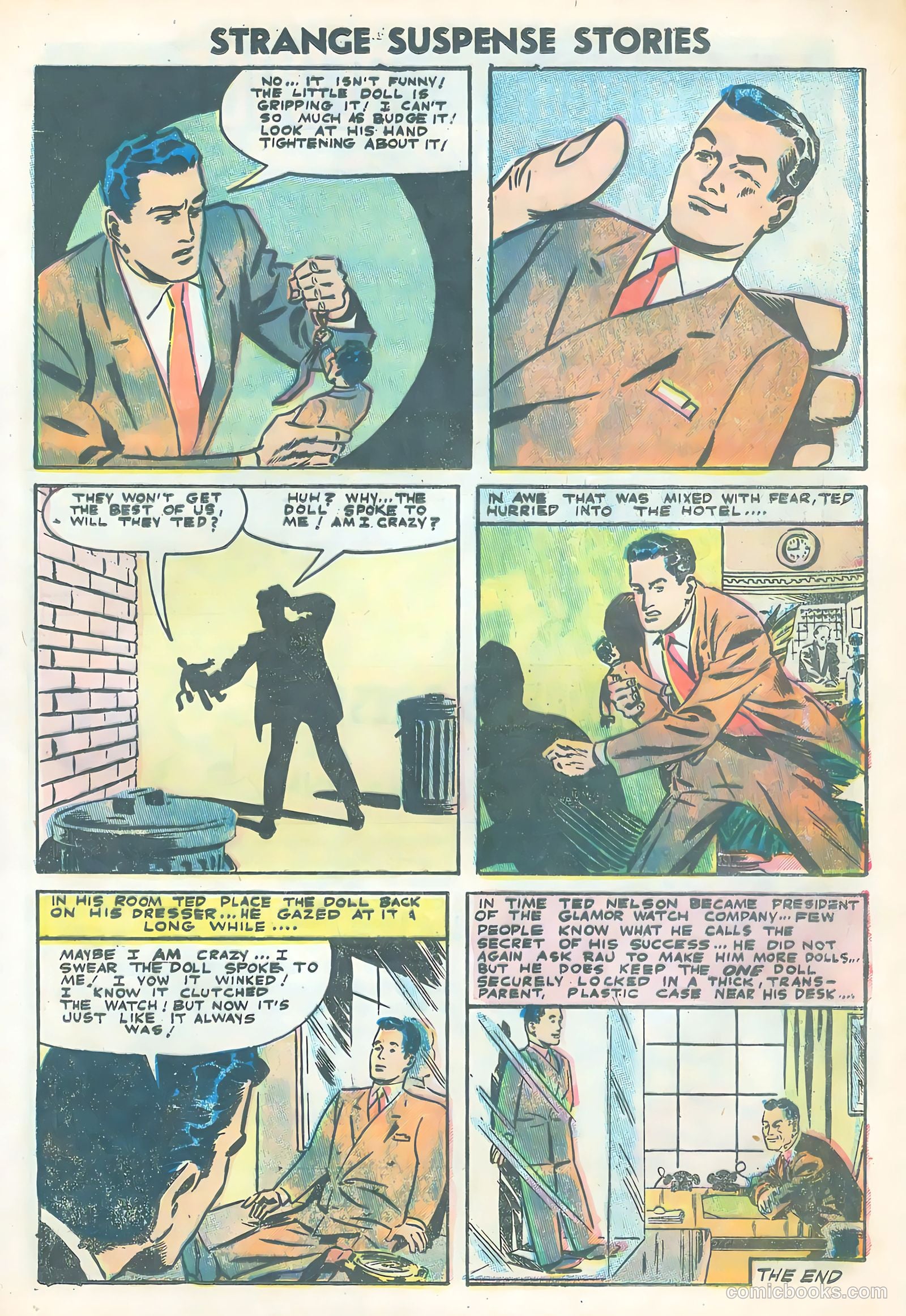 Strange Suspense Stories #28 — page 21 of 36