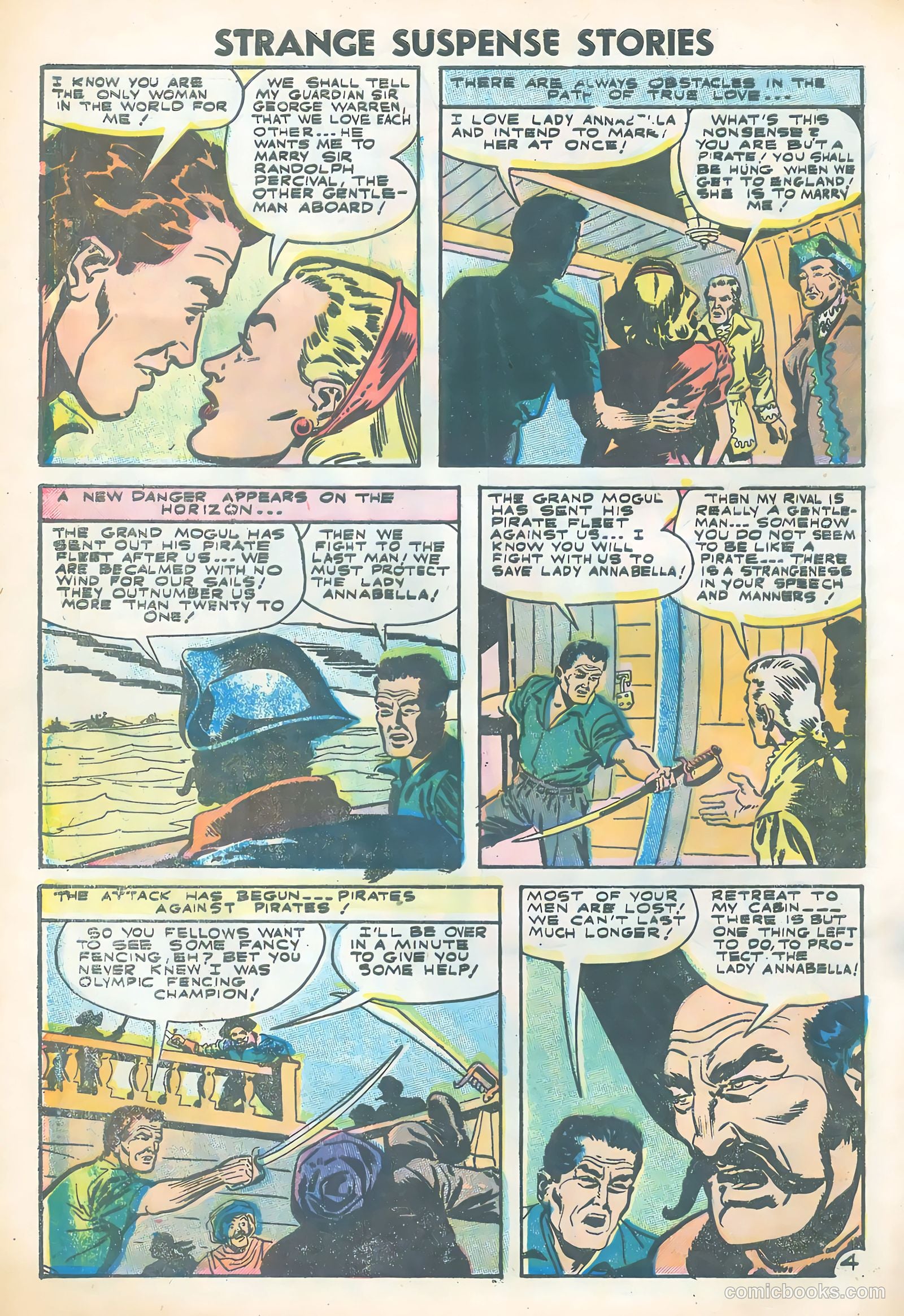 Strange Suspense Stories #28 — page 32 of 36