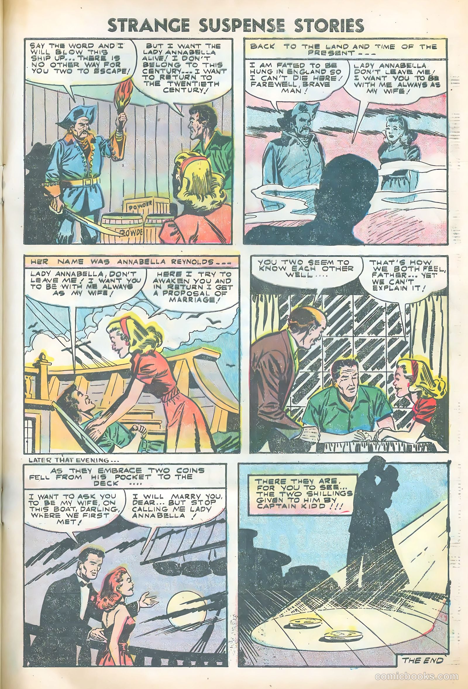 Strange Suspense Stories #28 — page 33 of 36