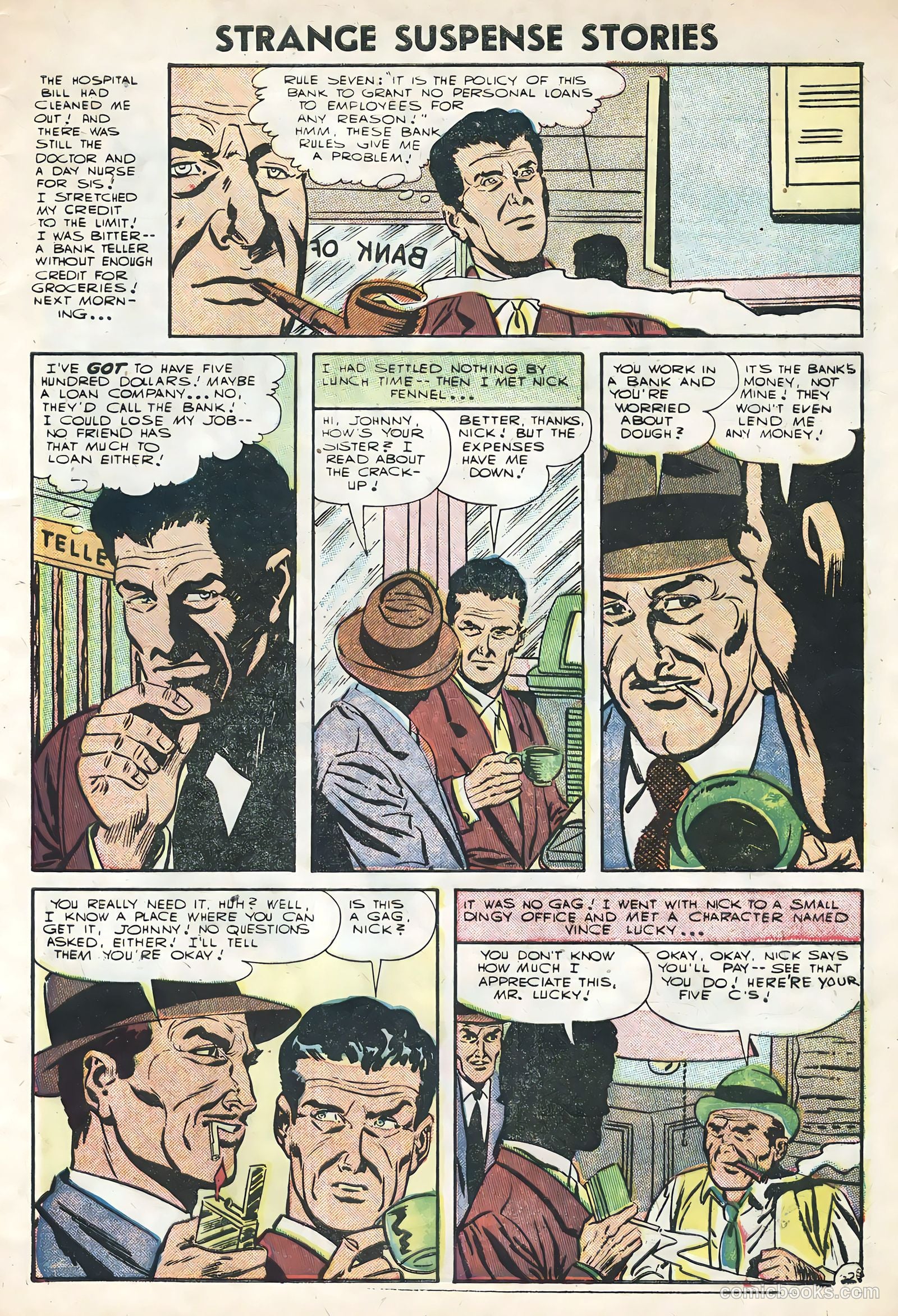 Strange Suspense Stories #29 — page 9 of 36