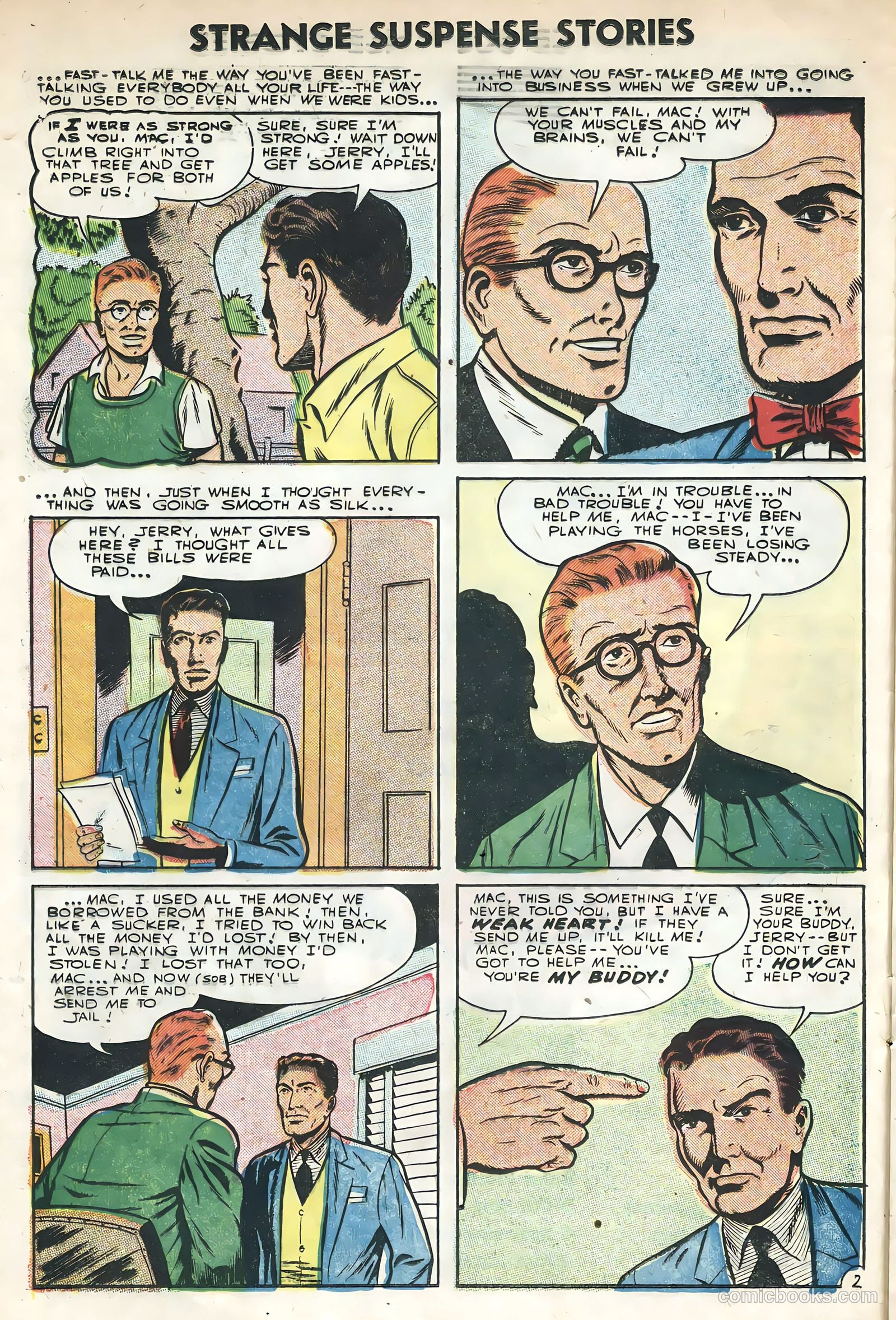 Strange Suspense Stories #29 — page 16 of 36