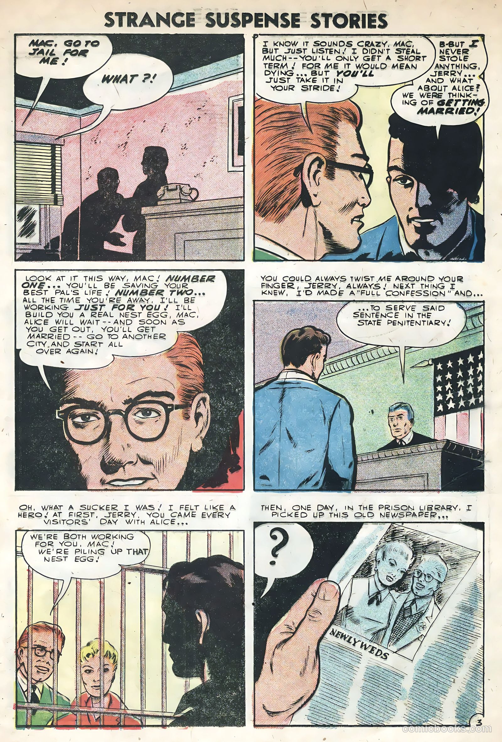 Strange Suspense Stories #29 — page 17 of 36