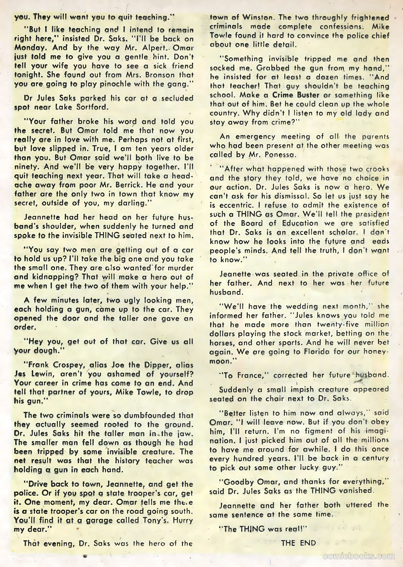 Strange Suspense Stories #29 — page 21 of 36