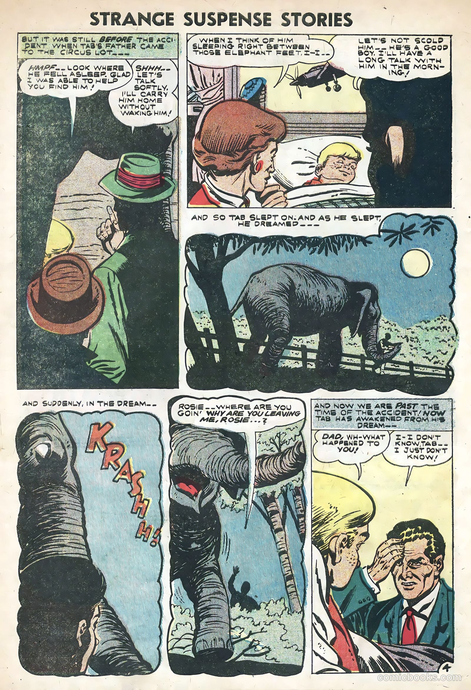 Strange Suspense Stories #29 — page 32 of 36
