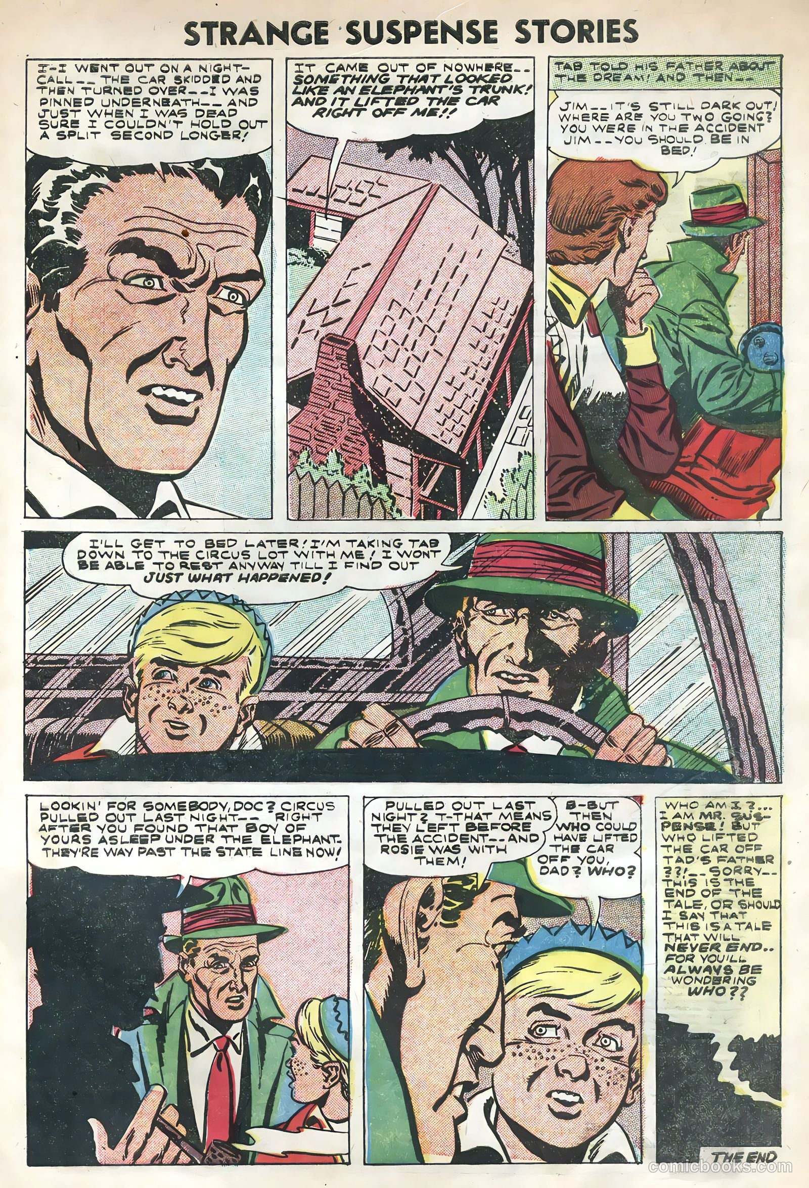 Strange Suspense Stories #29 — page 33 of 36