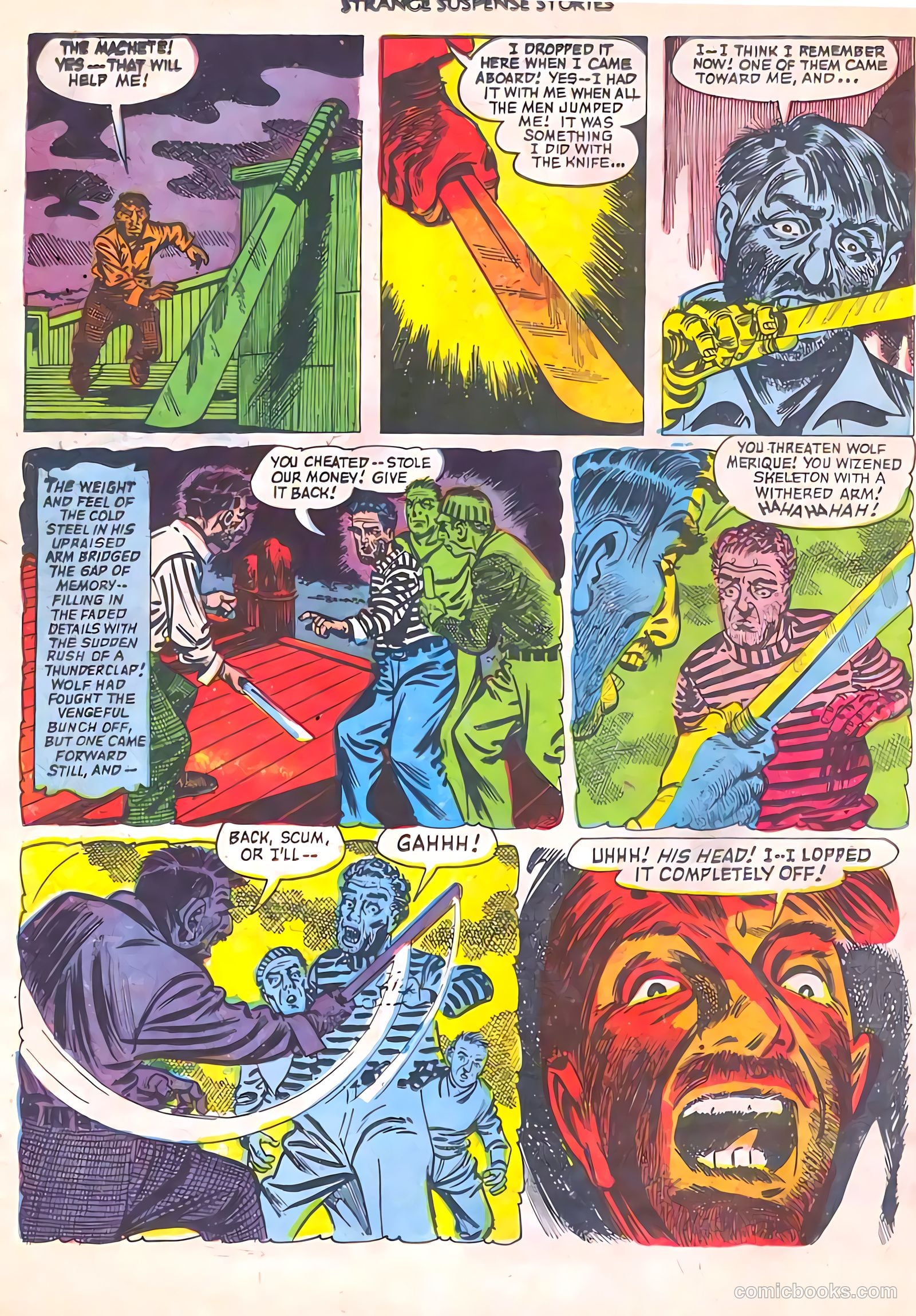 Strange Suspense Stories #3 — page 22 of 36