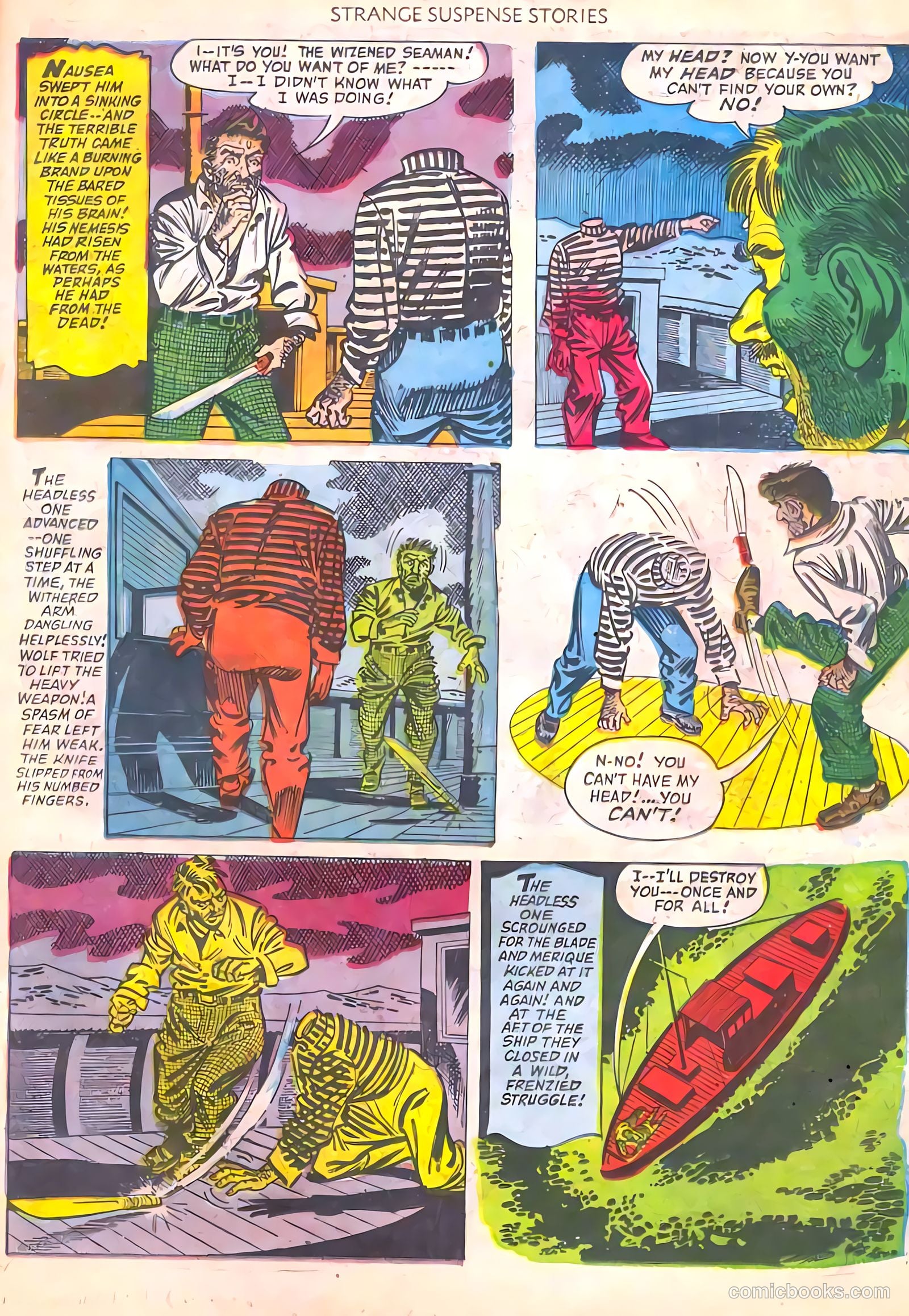 Strange Suspense Stories #3 — page 23 of 36