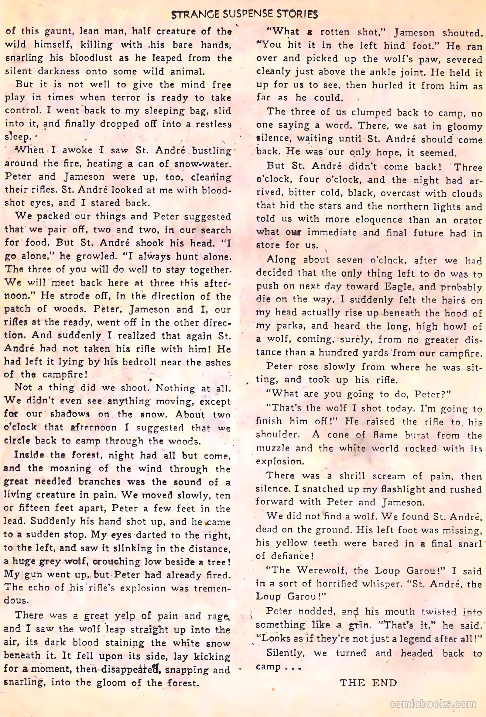 Strange Suspense Stories #3 — page 26 of 36