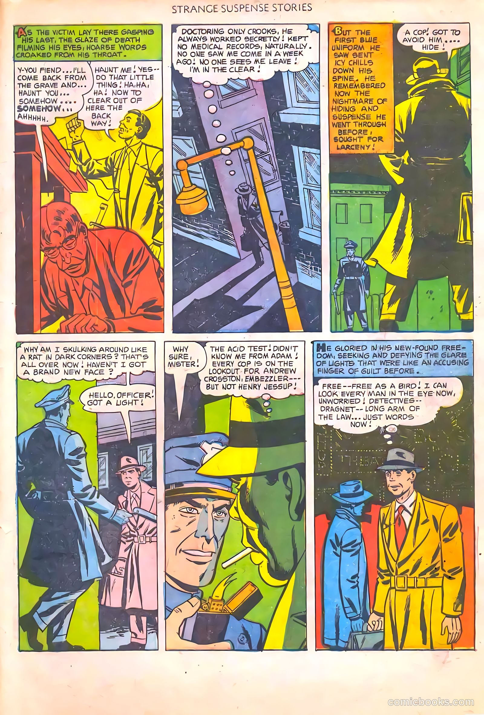 Strange Suspense Stories #3 — page 29 of 36