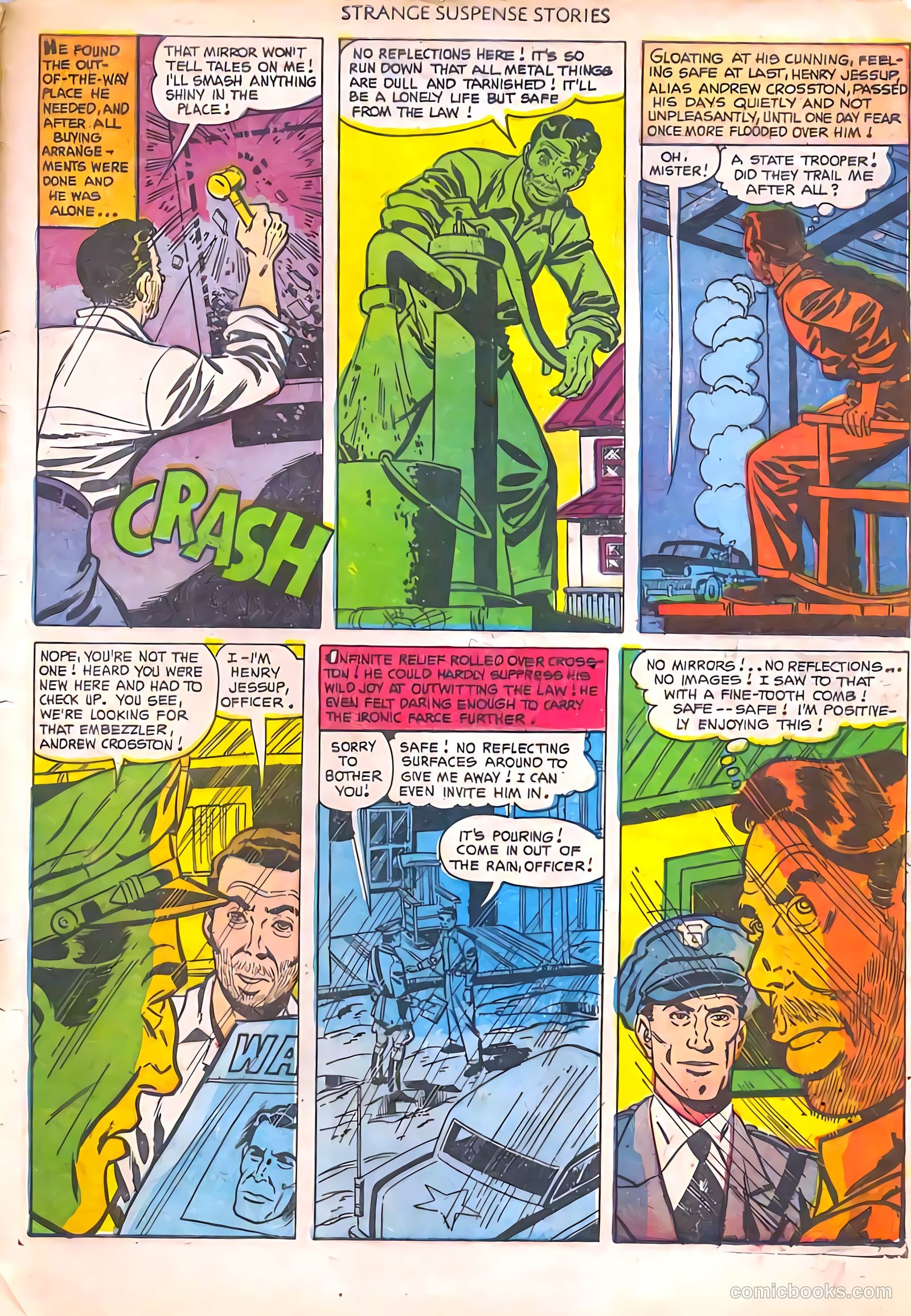 Strange Suspense Stories #3 — page 33 of 36